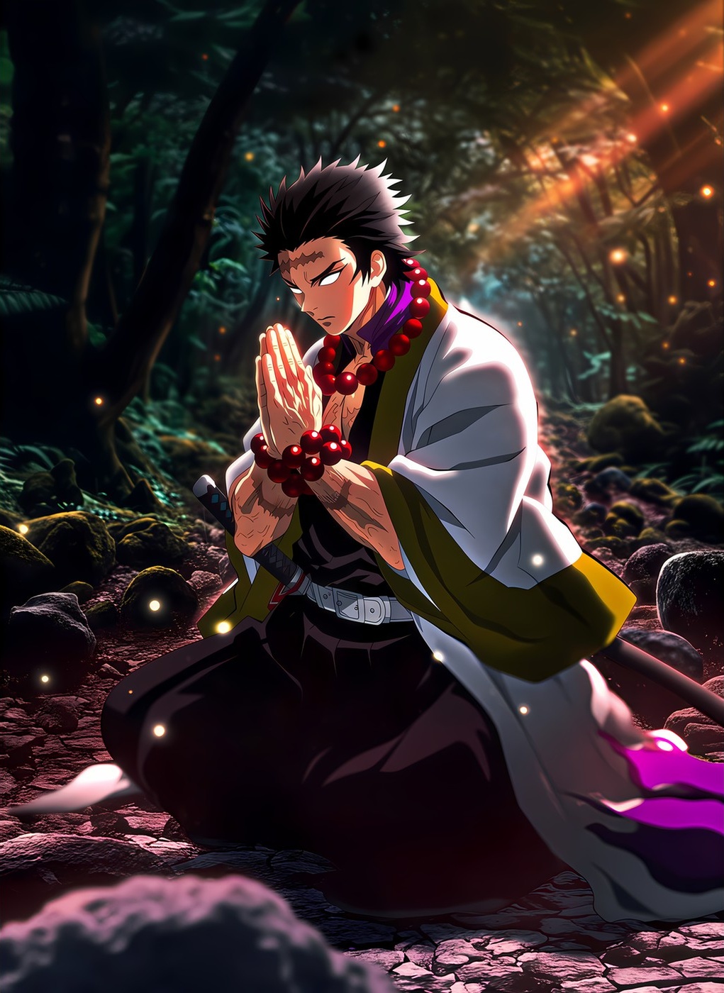 Gyomei Himejima Praying Strength — DS-GYO-1160