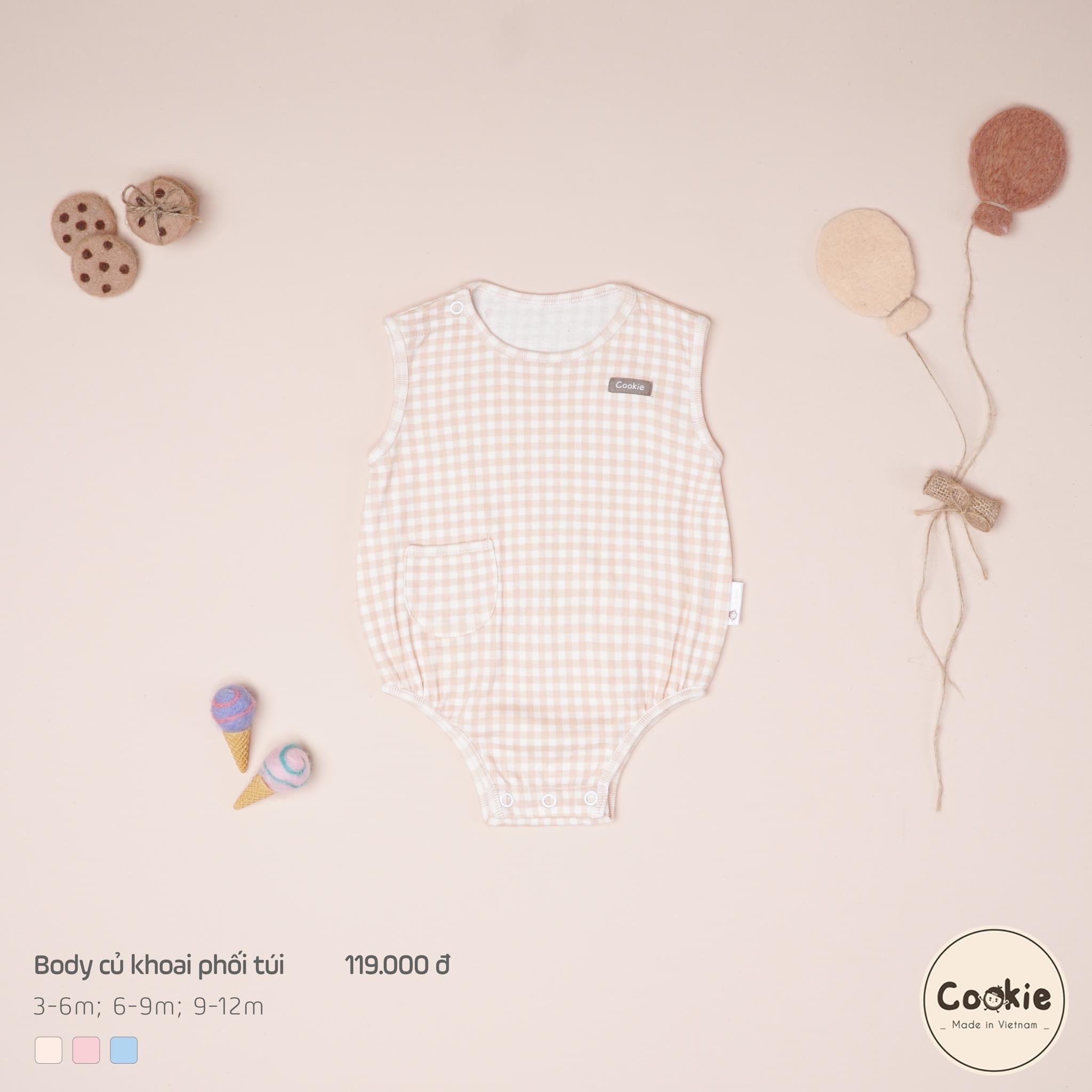 Body củ khoai phối túi COOKIE