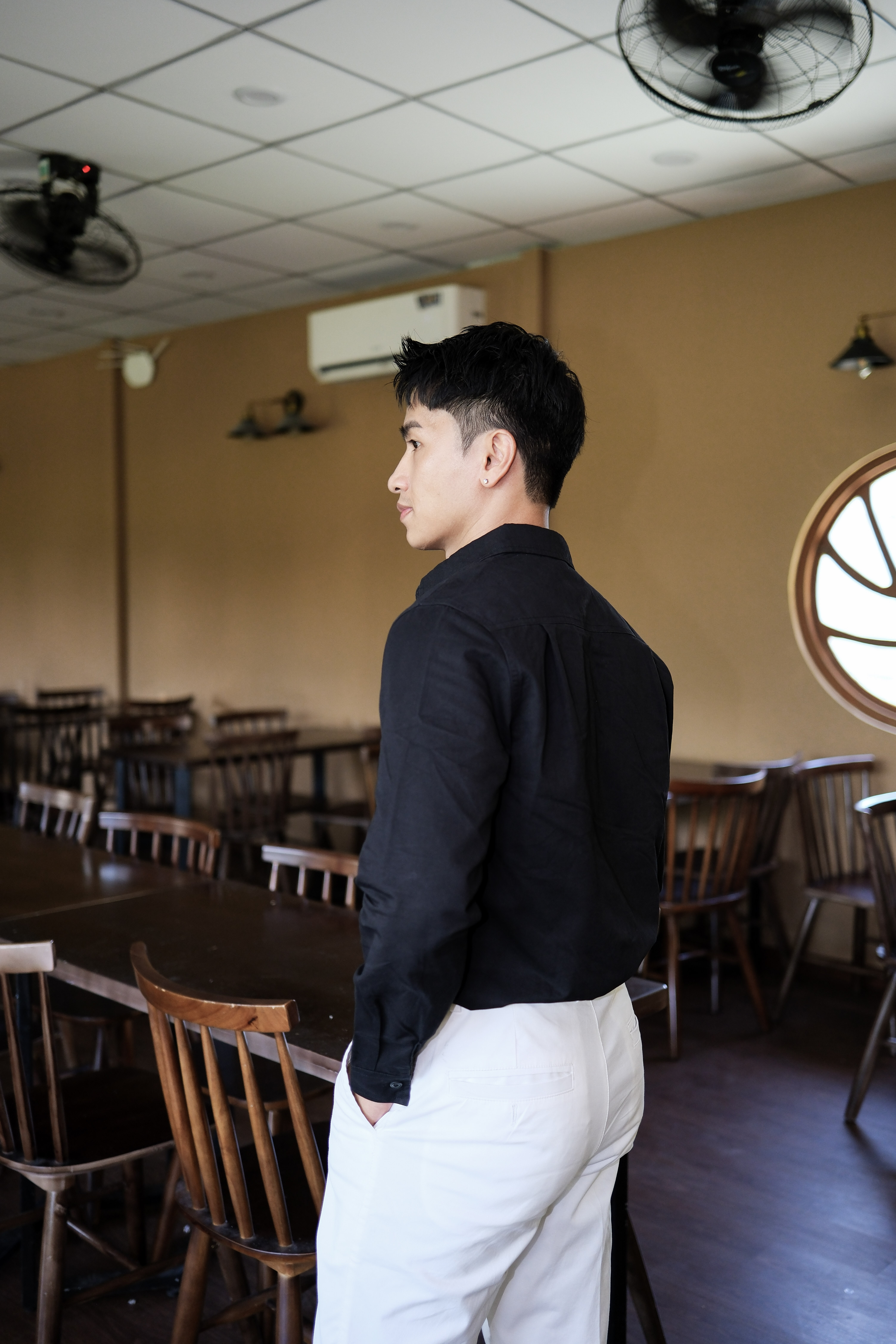 SA11 - Áo sơ mi nam dài tay họa tiết chữ phong cách Nhật Bản, chất cotton mềm mại, dáng rộng thoải mái_thumbnail_12