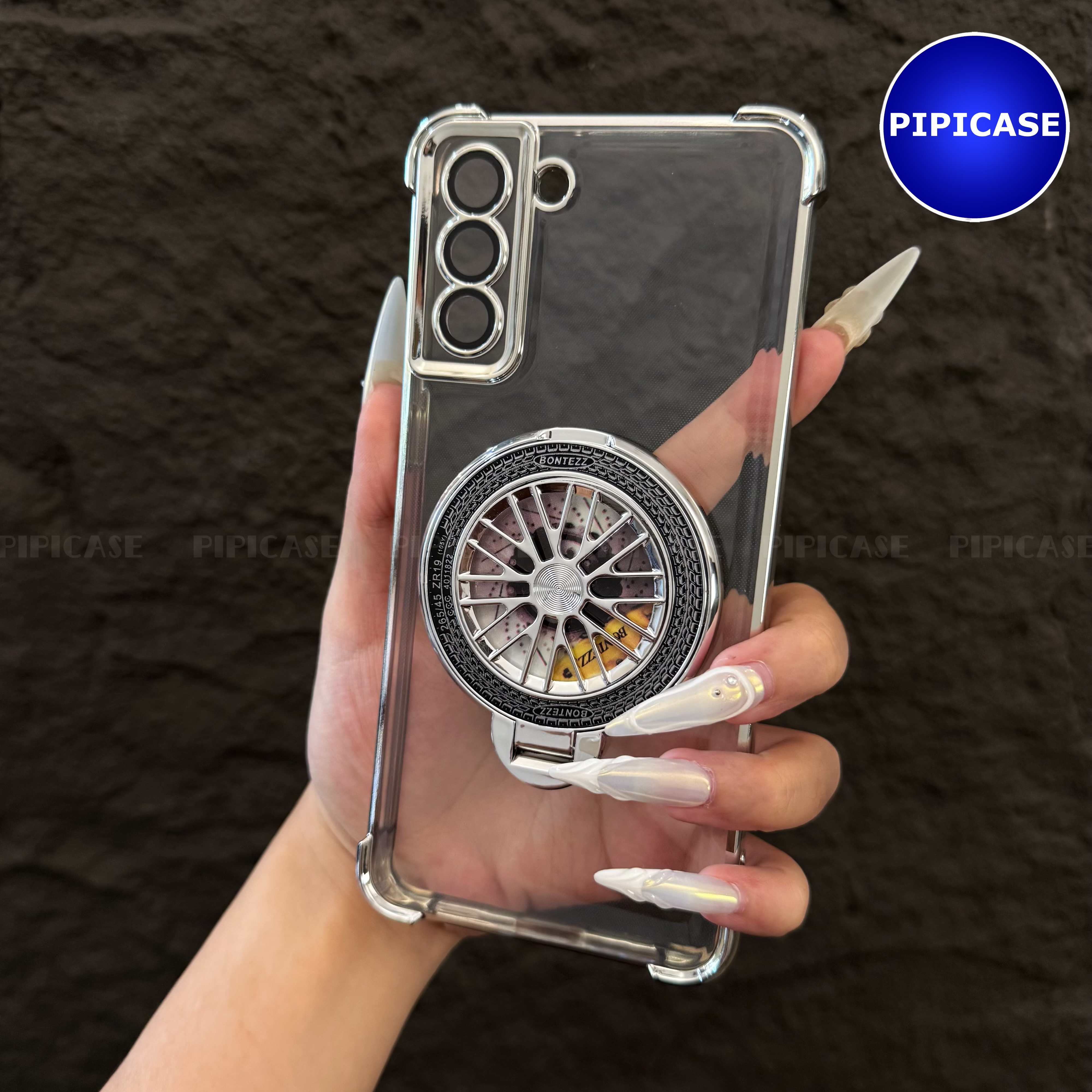 Ốp Lưng Samsung S21 Plus 5G - AB - Bạc