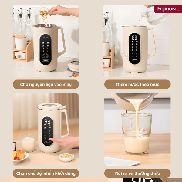 Máy làm sữa hạt đa năng SM1636
