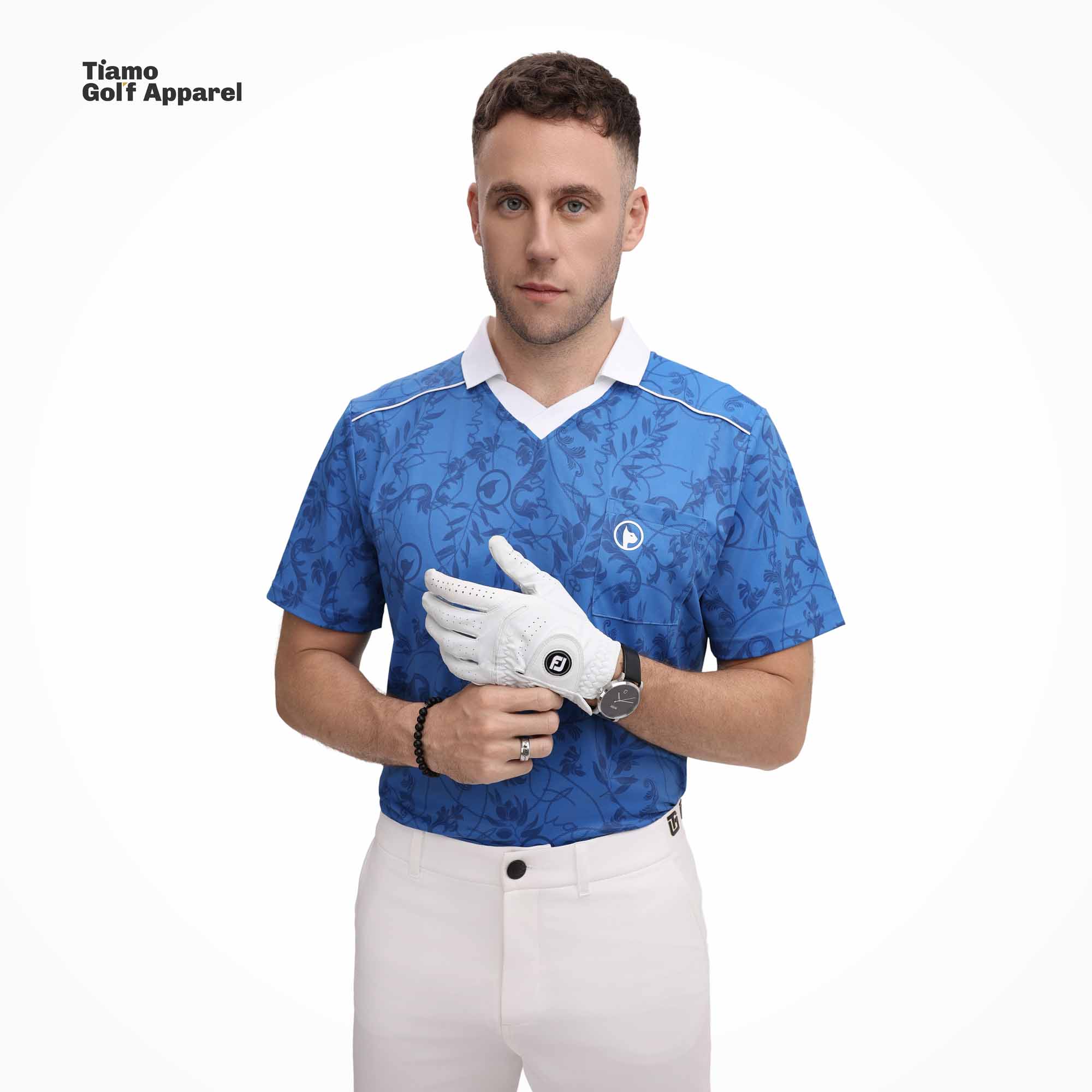 Áo Polo Nam Hoạ Tiết Baroque Xanh Navy_thumbnail_0