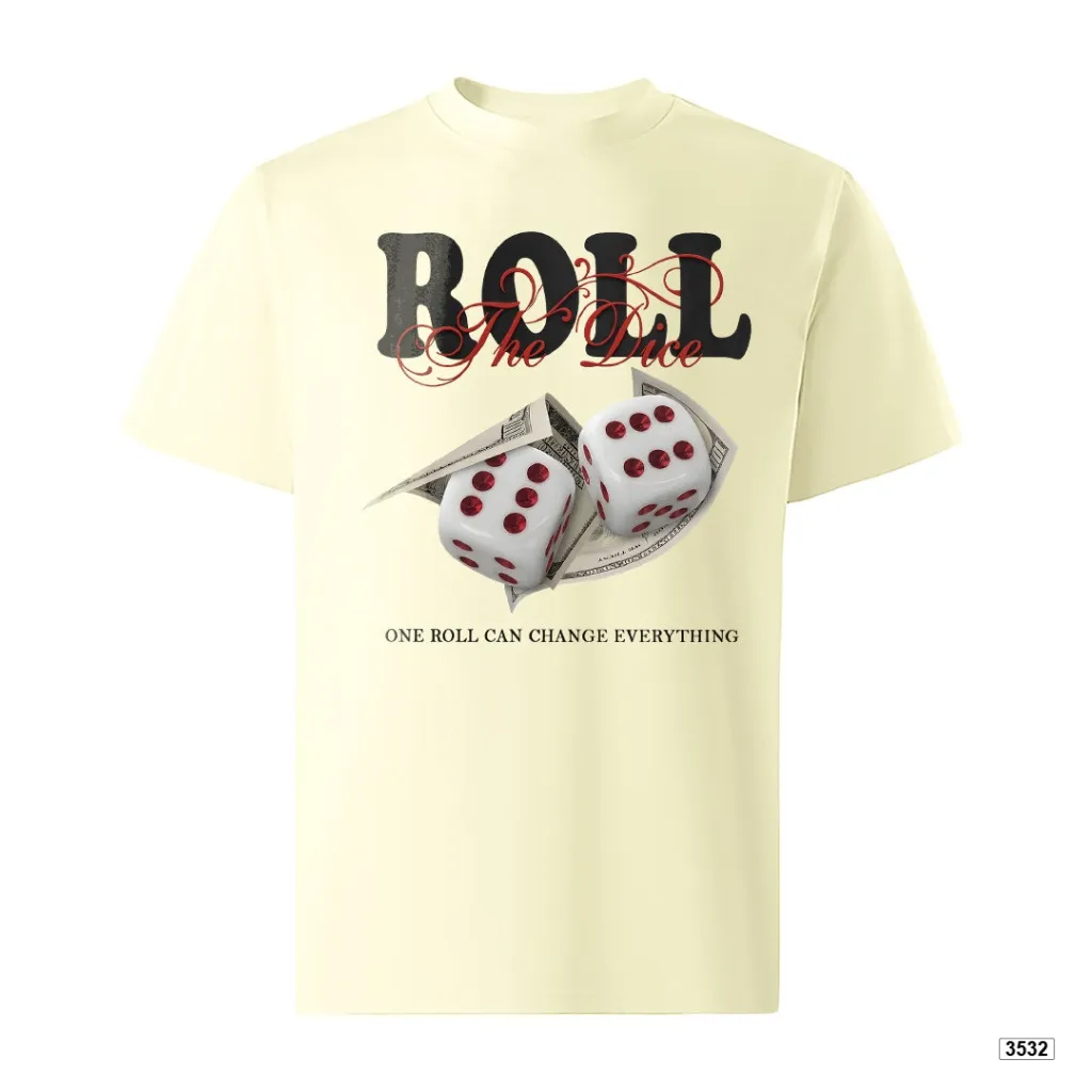 Áo thun nam oversize Roll the dive TeePrint 3532_thumbnail_9