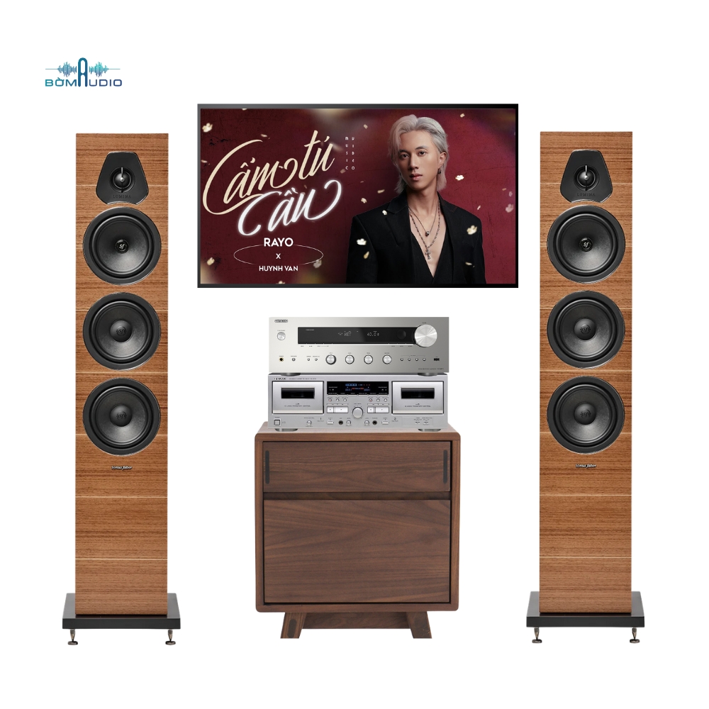 Combo Amply ONKYO TX-8470 + Đầu Cassette TEAC W-1200 + Loa SONUS FABER LUMINA III – ST1_thumbnail_2