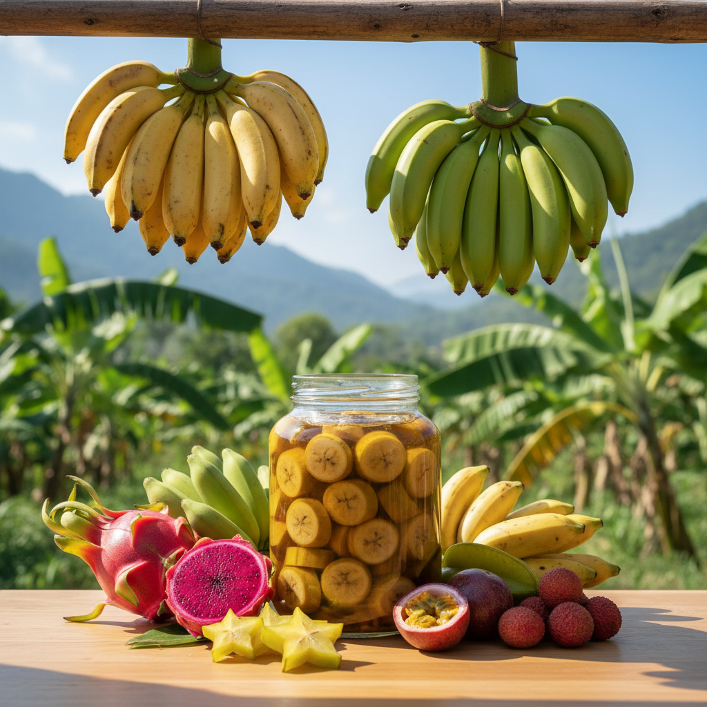 4 Bước Ngâm Rượu Chuối Sứ Khô Lên Màu Cánh Gián, Không Chát