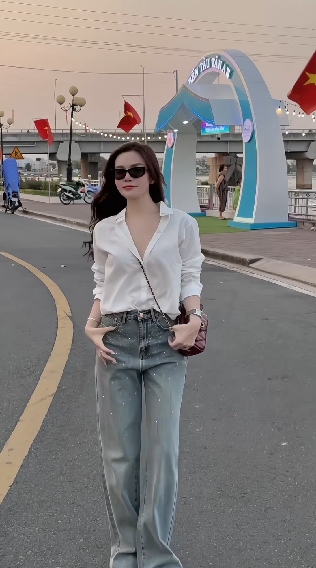 Áo somi dài tay 528