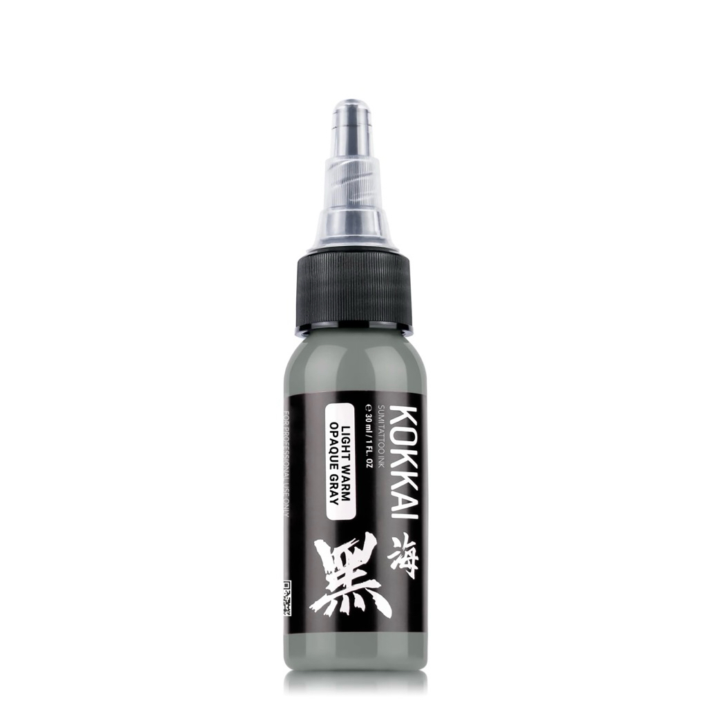 Warm Opaque Gray Set (1oz) - Kokkai Sumi Ink. (HSD: 2029)_thumbnail_4