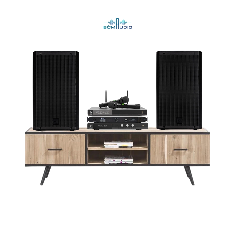Combo Vang Số DBACOUSTIC LX-D5 + Quản Lý Nguồn DBACOUSTIC SP10PLUS + Micro DBACOUSTIC LX-M5 + Loa RCF ART 912-A - B266_thumbnail_0
