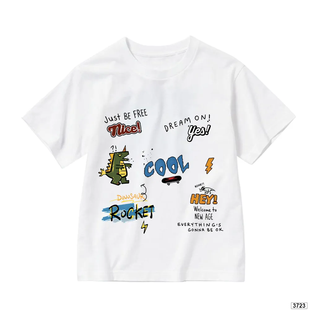 Áo thun bé trai bé gái hoạt hình mùa hè Kado 3723_thumbnail_7