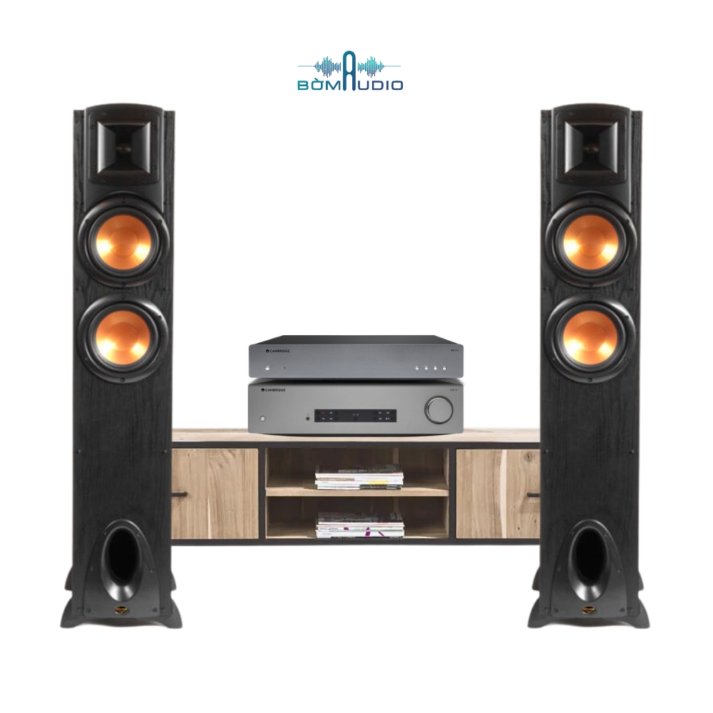 Combo Amply CAMBRIDGE AUDIO AXR100 + Network Player CAMBRIDGE AXN 10 + Loa Cột KLIPSCH F200 - B75_thumbnail_0