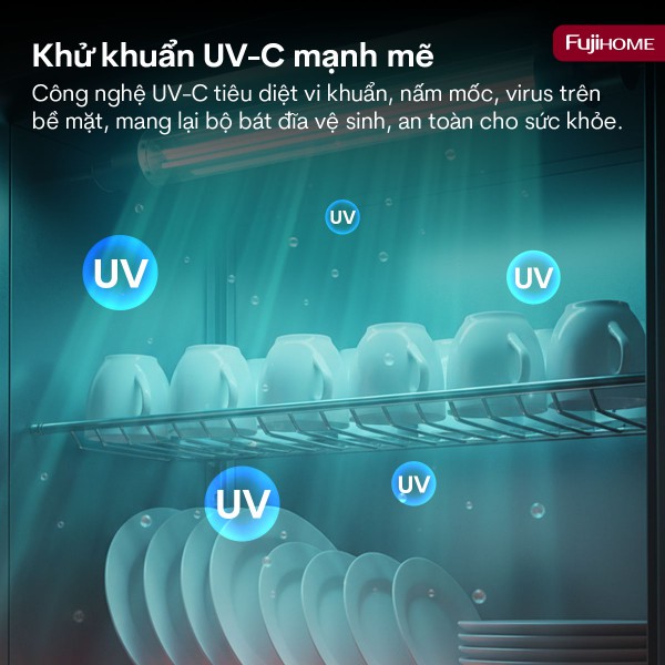 Tủ sấy chén bát tiệt trùng dung tích lớn DD400A_thumbnail_4