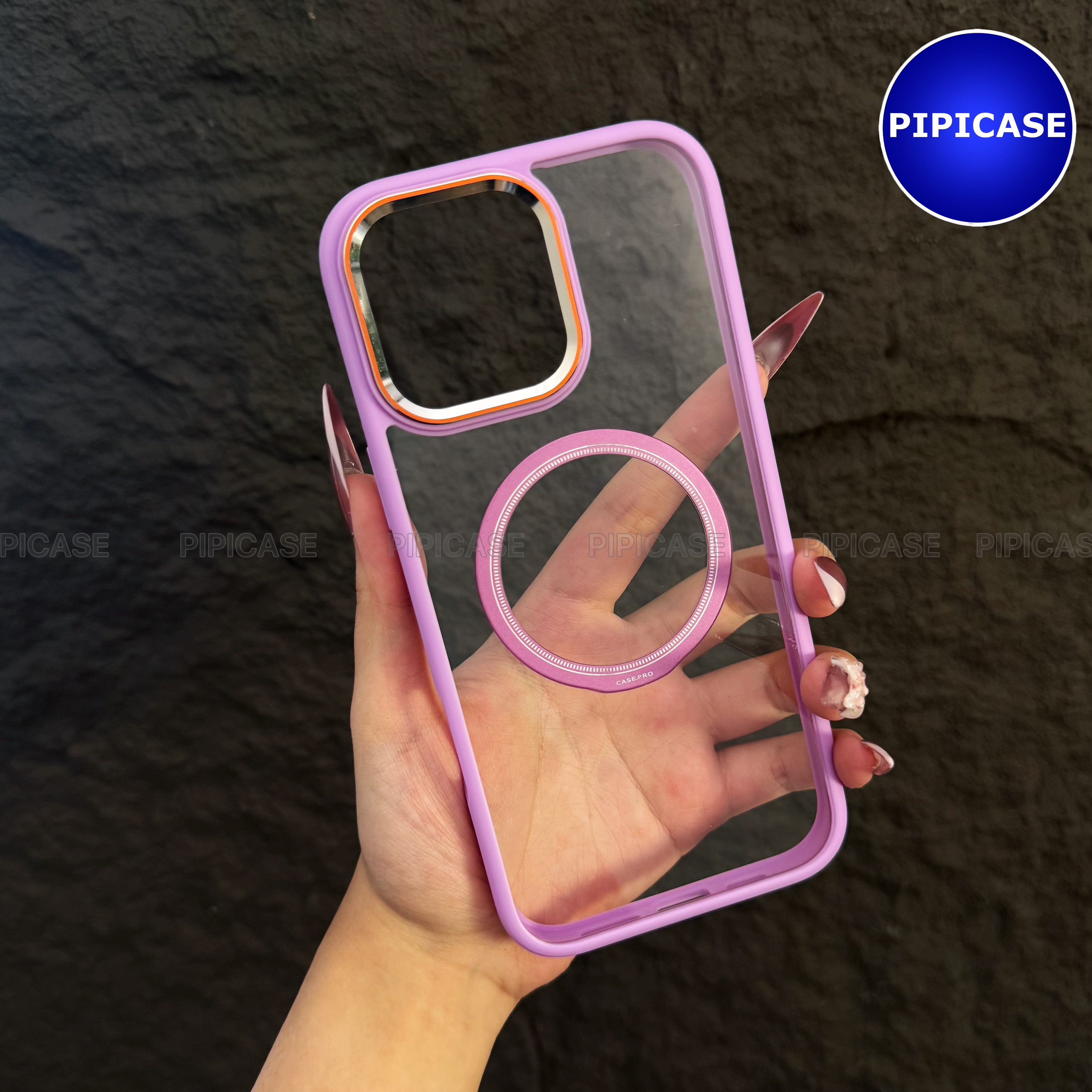 Ốp Lưng iPhone 16 Pro Max - Wigu - Tím