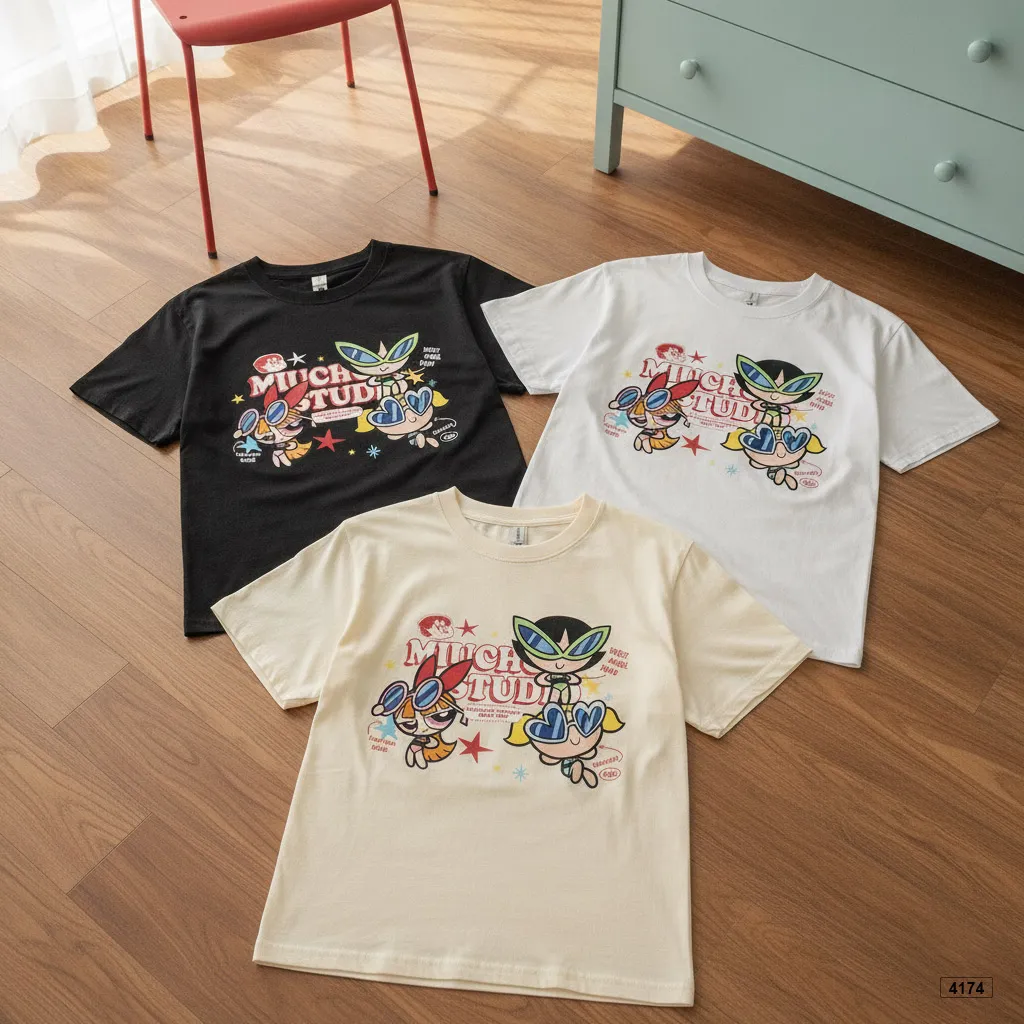 Áo thun babytee Powerpuff Girl Miucho 4174_thumbnail_7