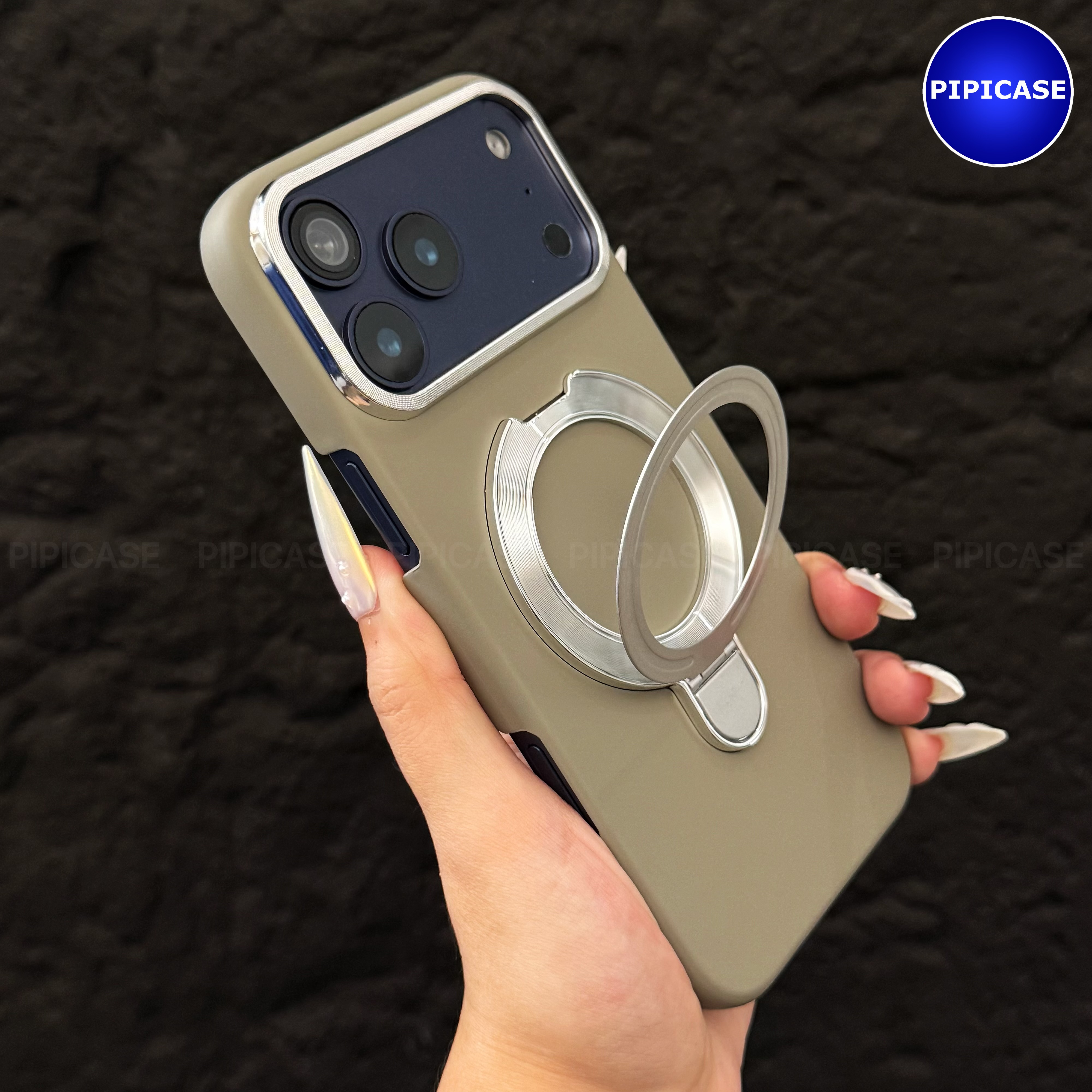 Ốp Lưng iPhone 17 Pro Max - Titan Force - Xám_thumbnail_23