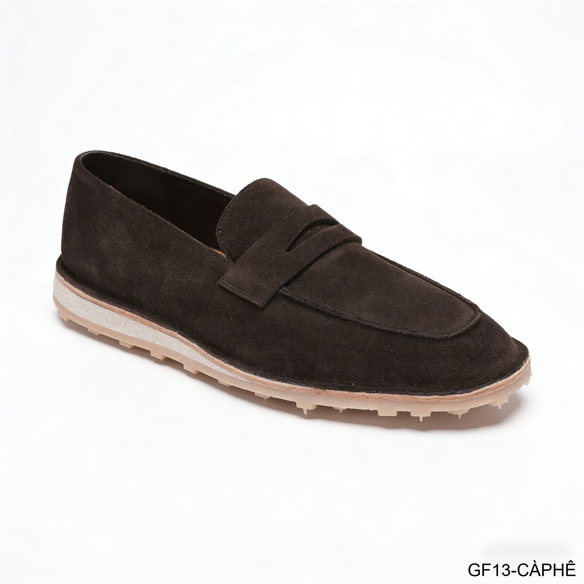 GF13 - Giày lười nam đế mềm kiểu Moccasin mùa hè - Da nubuck thoáng khí_thumbnail_9