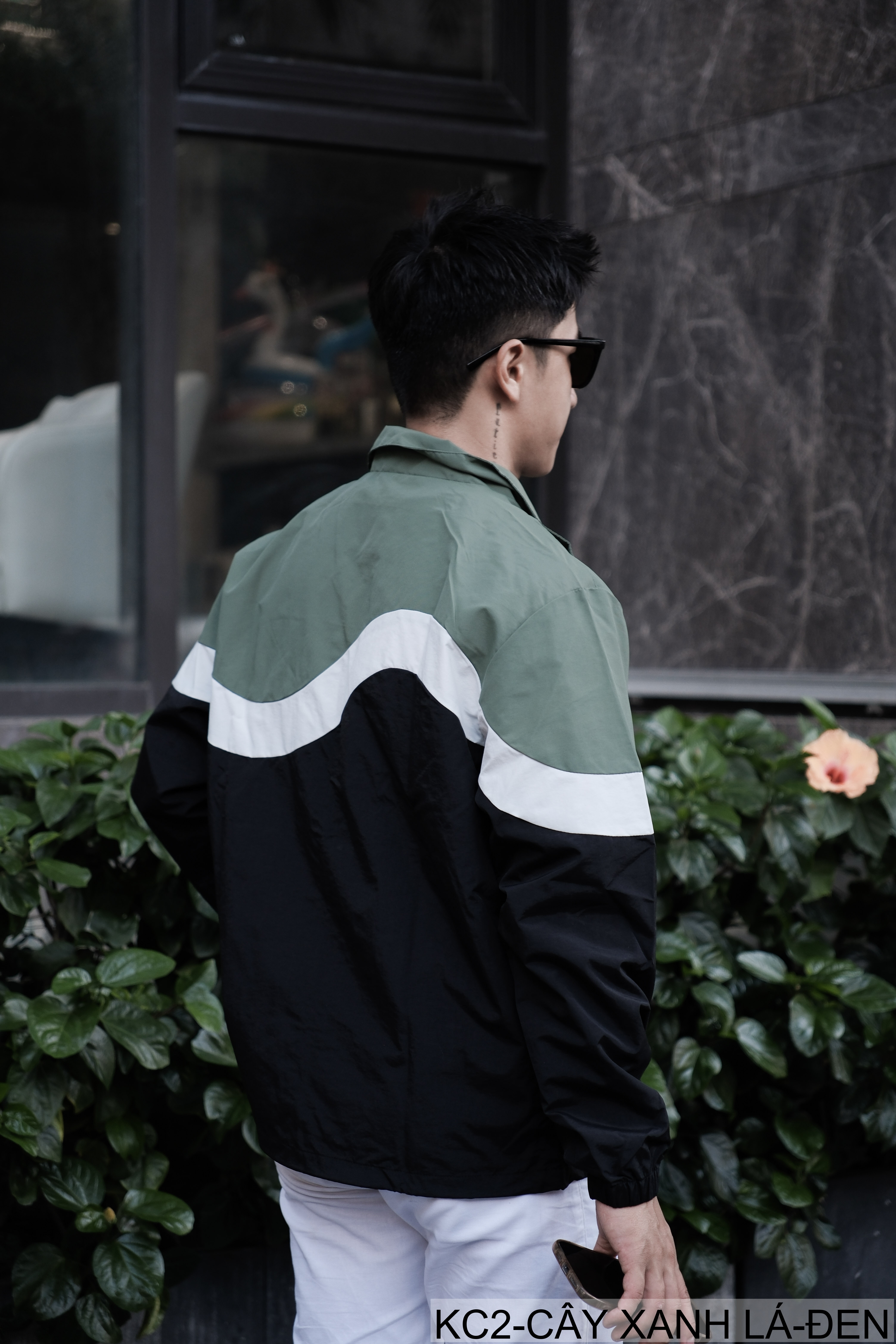 KC2 - Áo khoác nam phối màu thời trang cổ đứng phong cách thể thao xuân thu_thumbnail_10