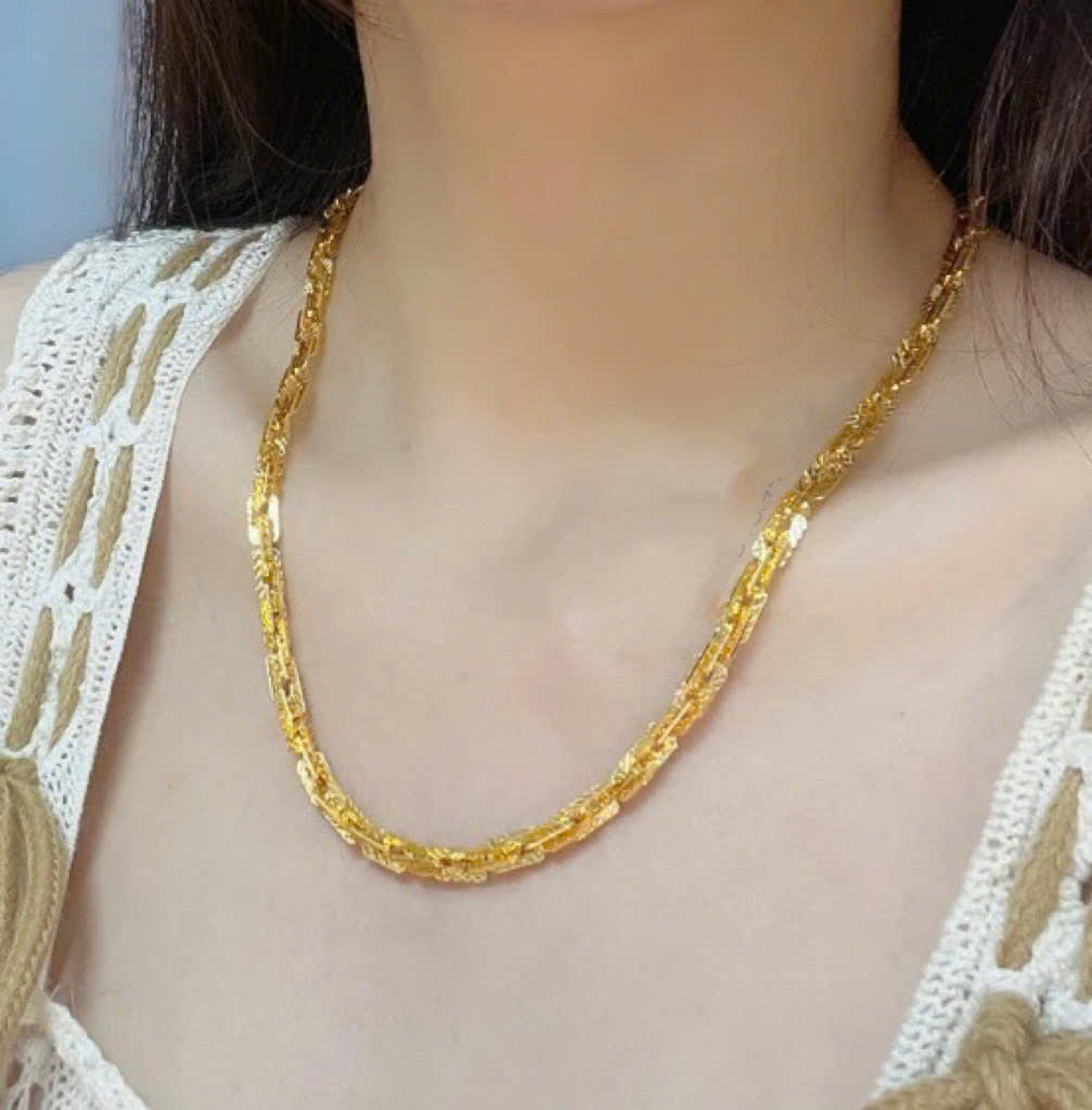 Dây Chuyền Xoắn Vuông