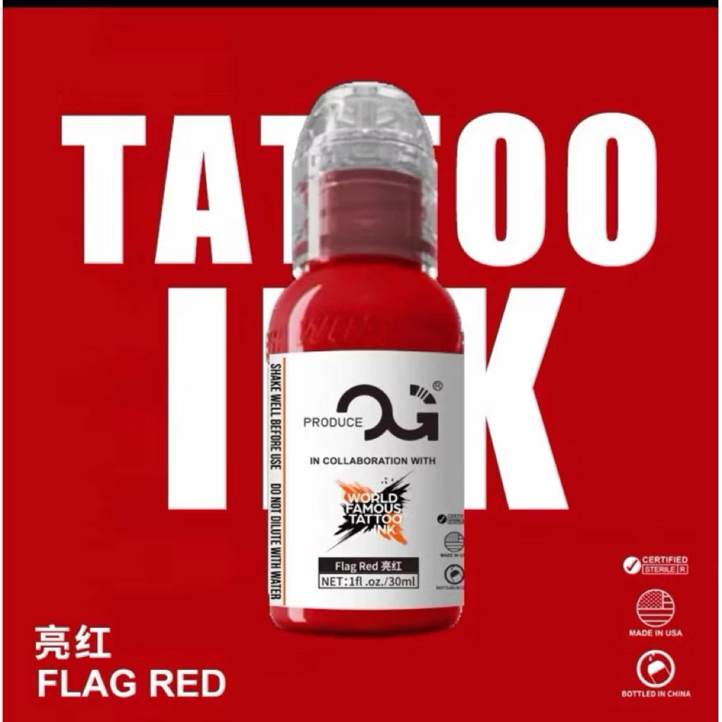OG x World Famous Ink - Flag Red