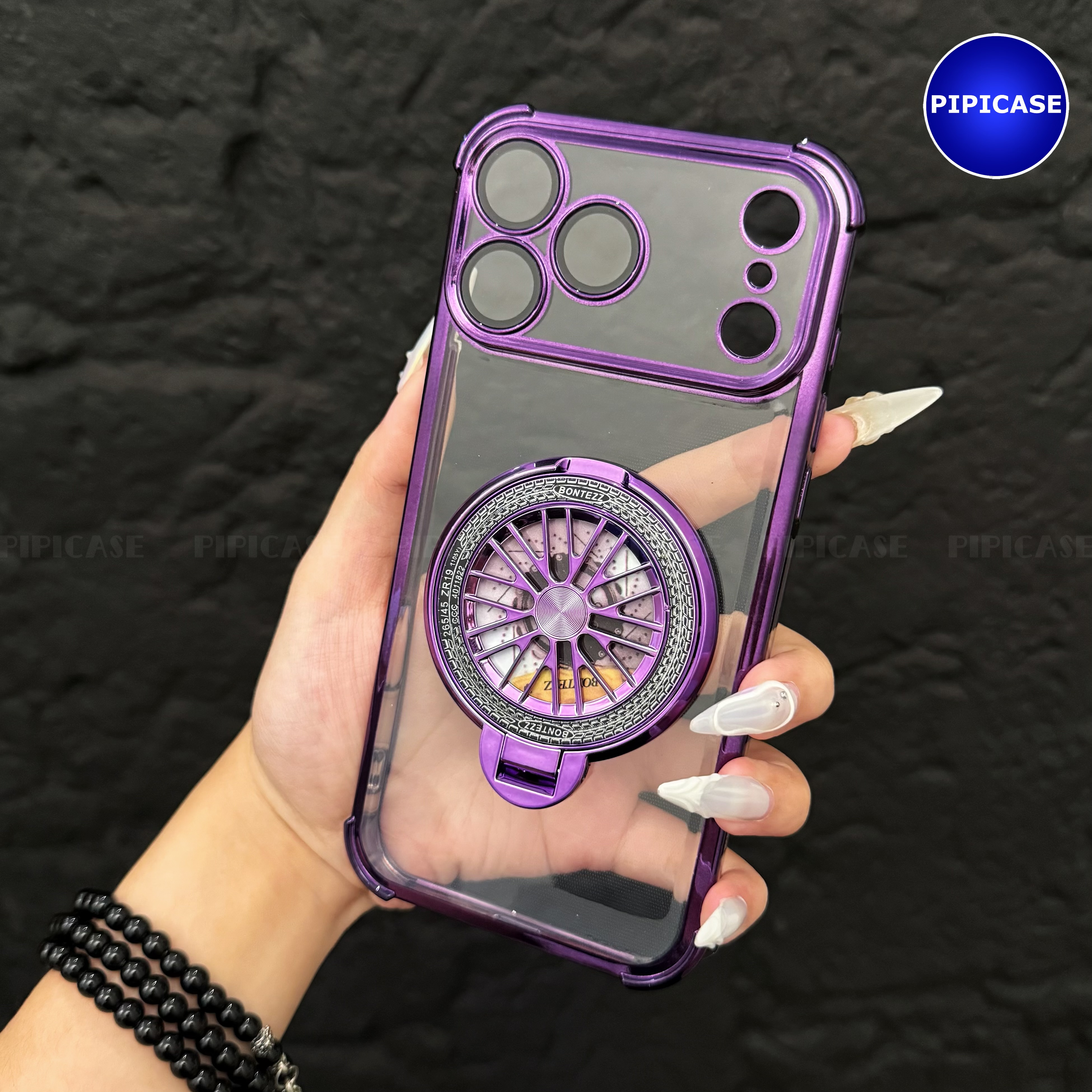 Ốp Lưng iPhone 17 Pro Max - AB - Tím