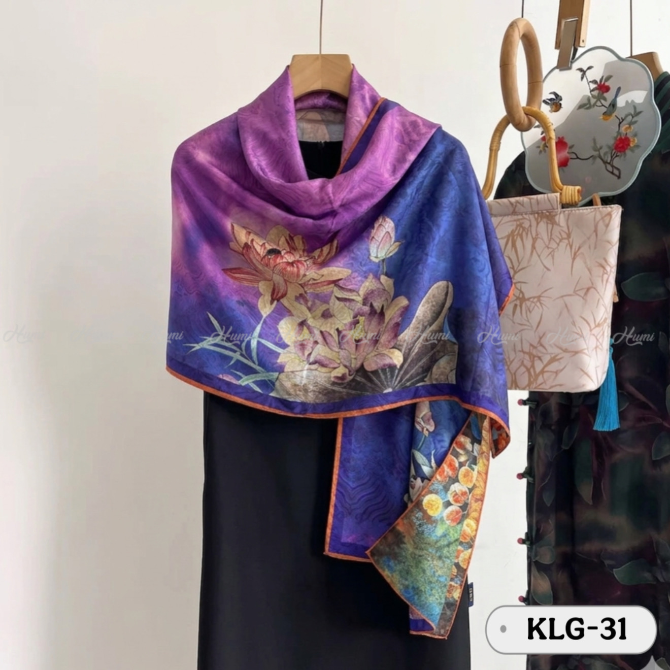 KHĂN LỤA GẤM CAO CẤP (KLG-31)
