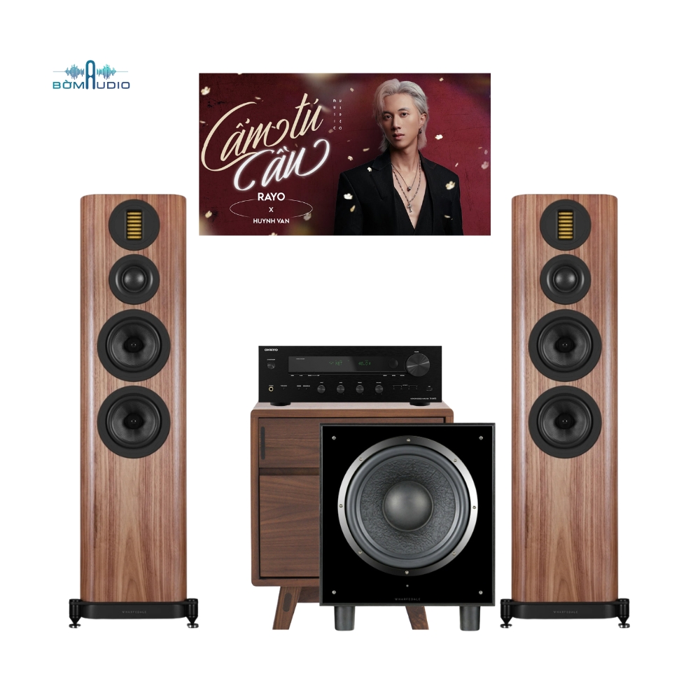 Combo Amply ONKYO TX-8470 + Loa Cột WHARFEDALE EVO 5.4 + Loa Subwoofer WHARFEDALE SW12 – ONE4_thumbnail_0