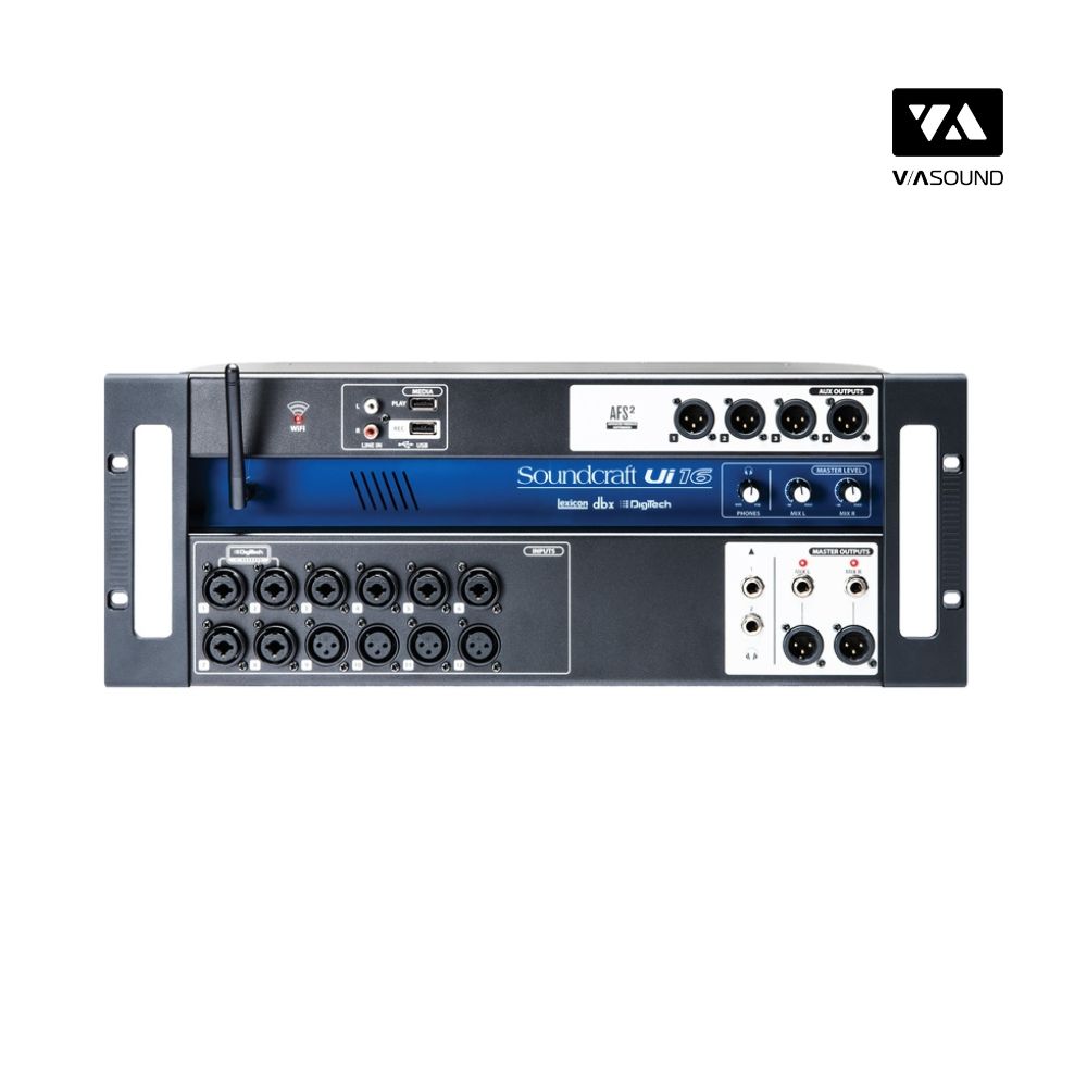 Mixer Kỹ Thuật Số SOUNDCRAFT UI16