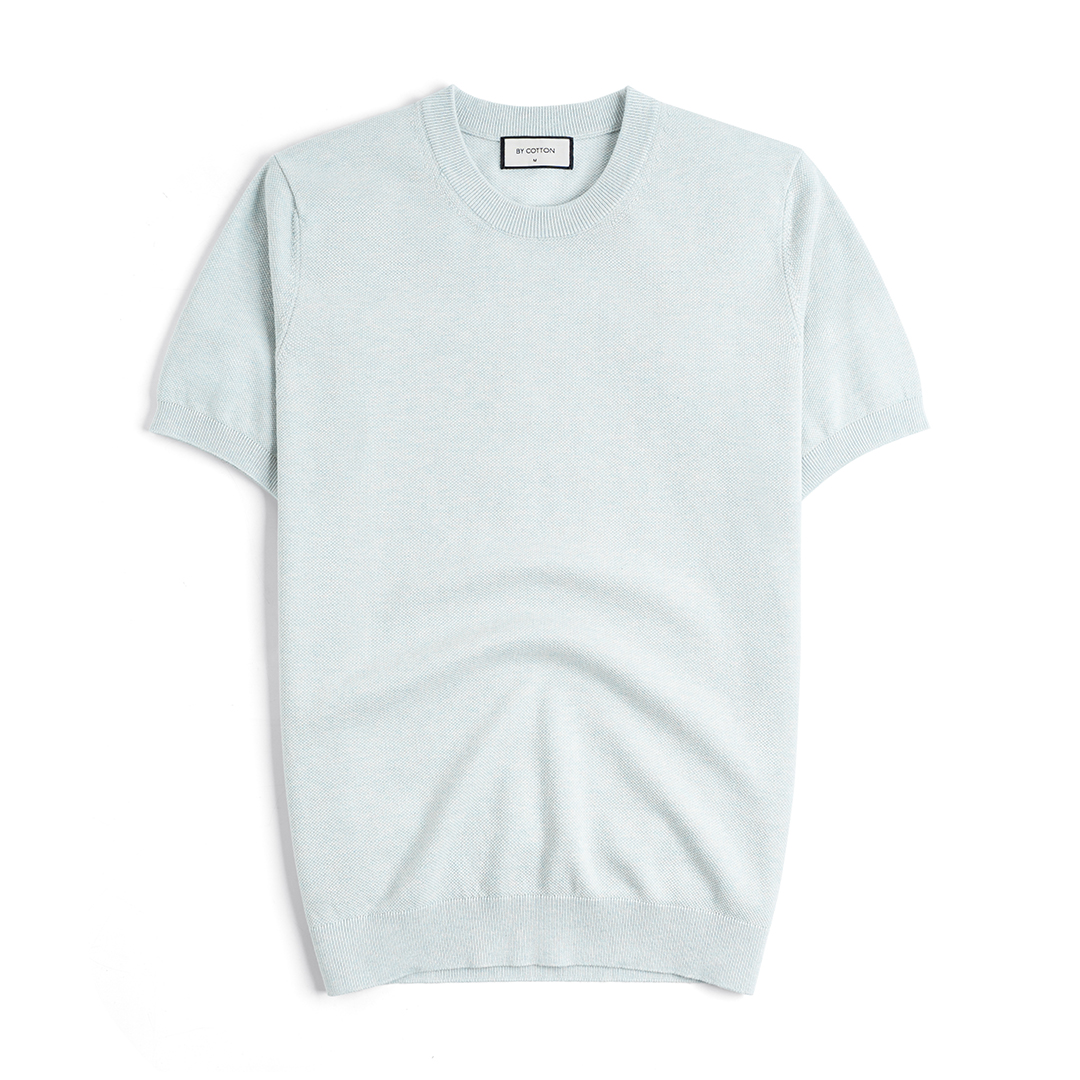 Áo Thun Dệt Kim Micro Knit