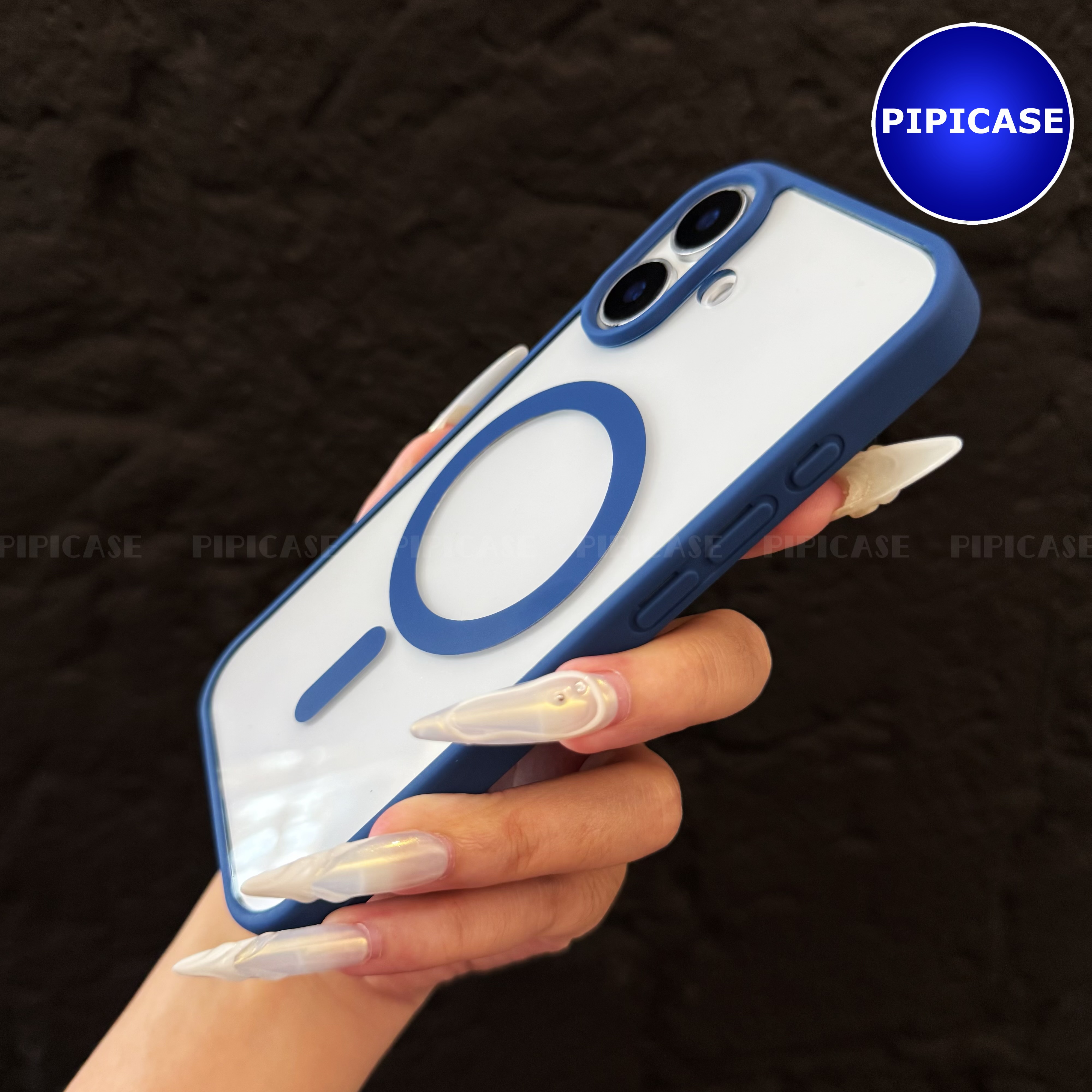 Ốp Lưng iPhone 16 Plus - Chic - Xanh Dương_thumbnail_3