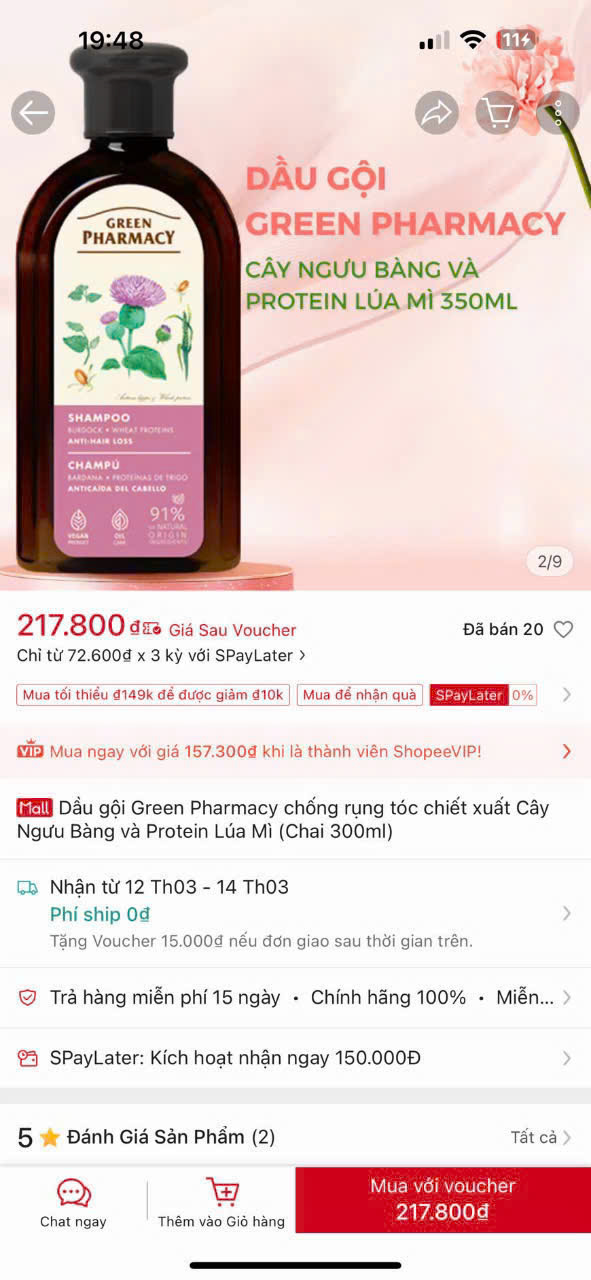 Dầu Gội Green Pharmacy_thumbnail_4