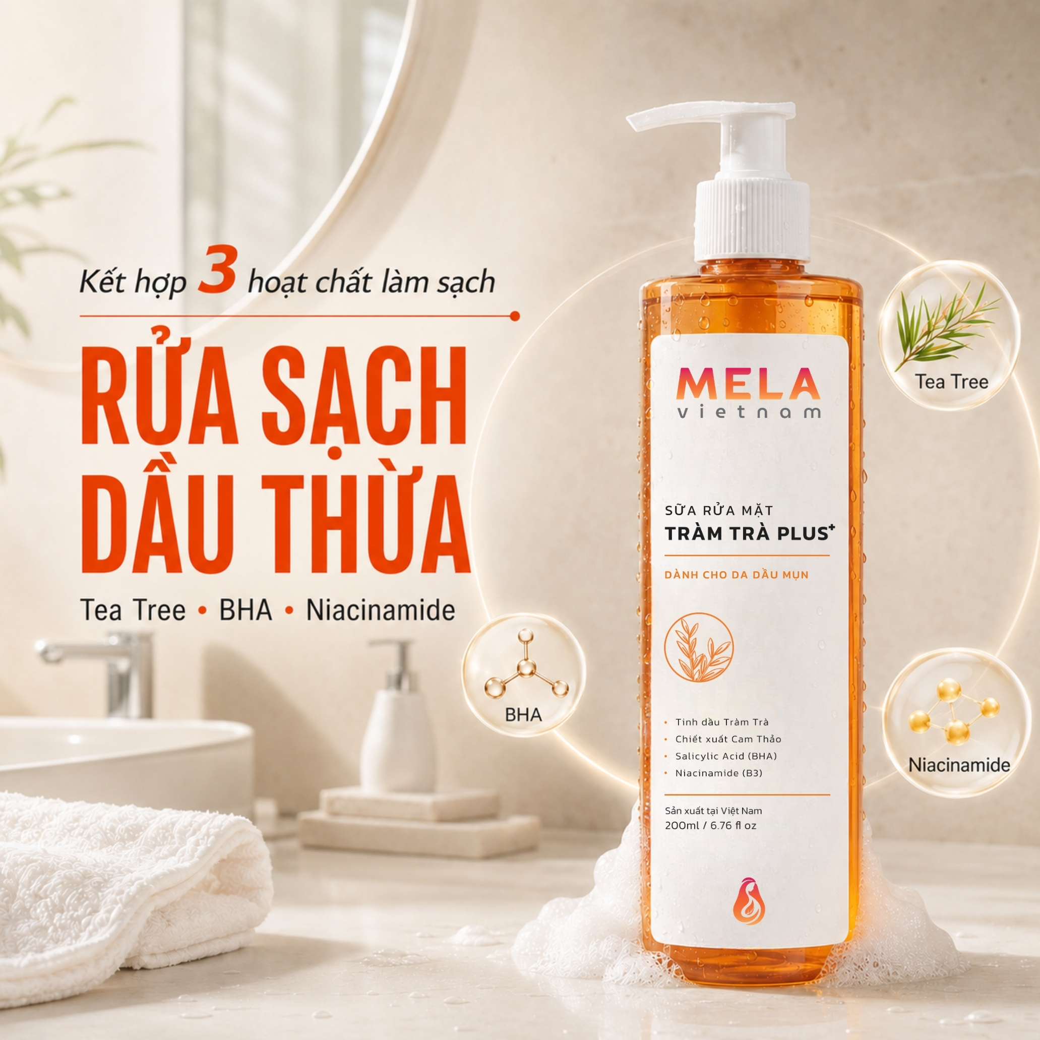 Sữa Rửa Mặt Tràm Trà Plus +_thumbnail_1