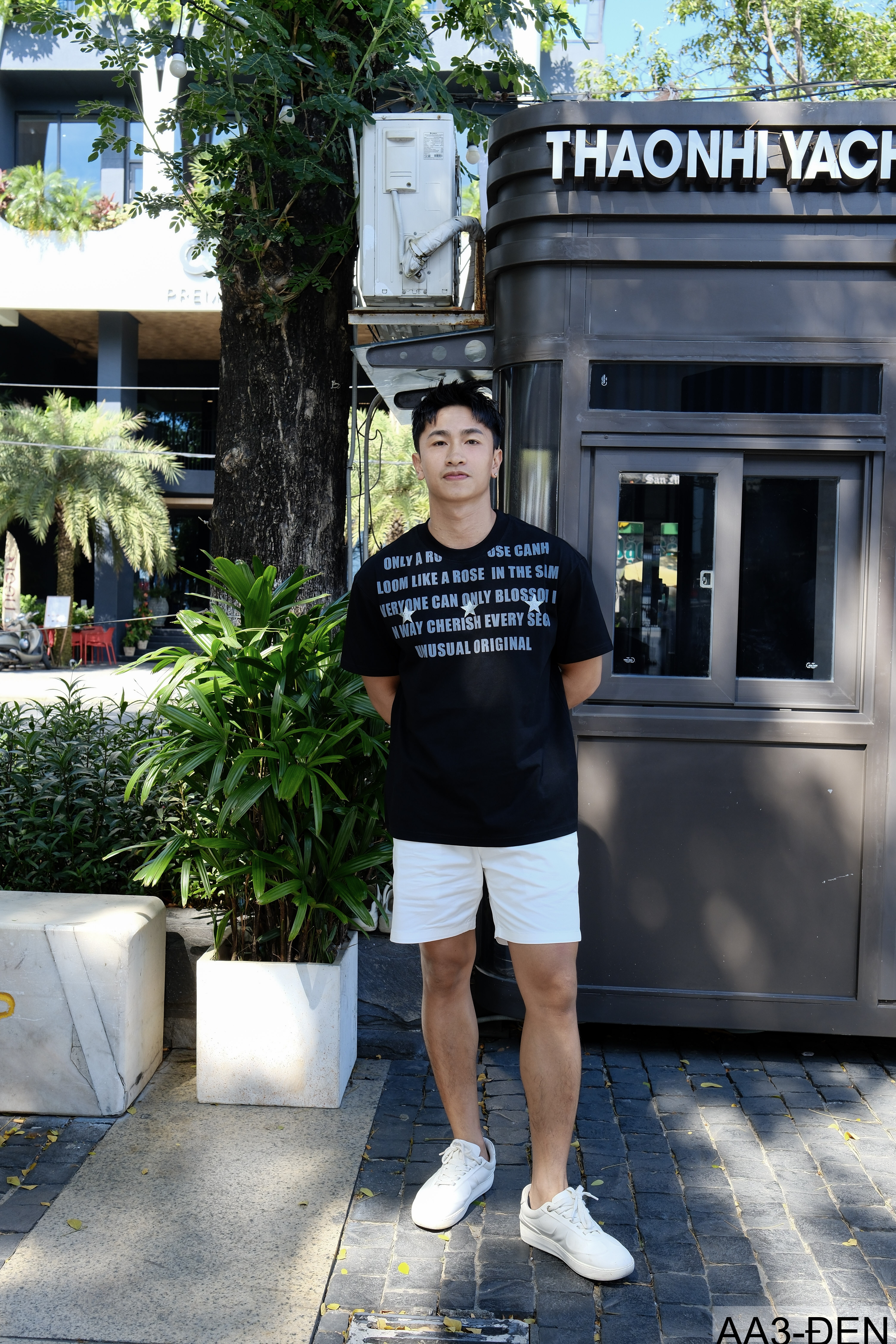 AA3 - Áo thun unisex cổ tròn tay ngắn in chữ retro phong cách streetwear_thumbnail_10