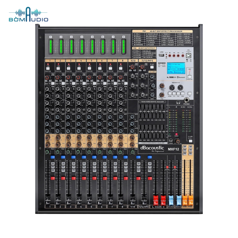 Mixer DBACOUSTIC MFX12 PREMIUM