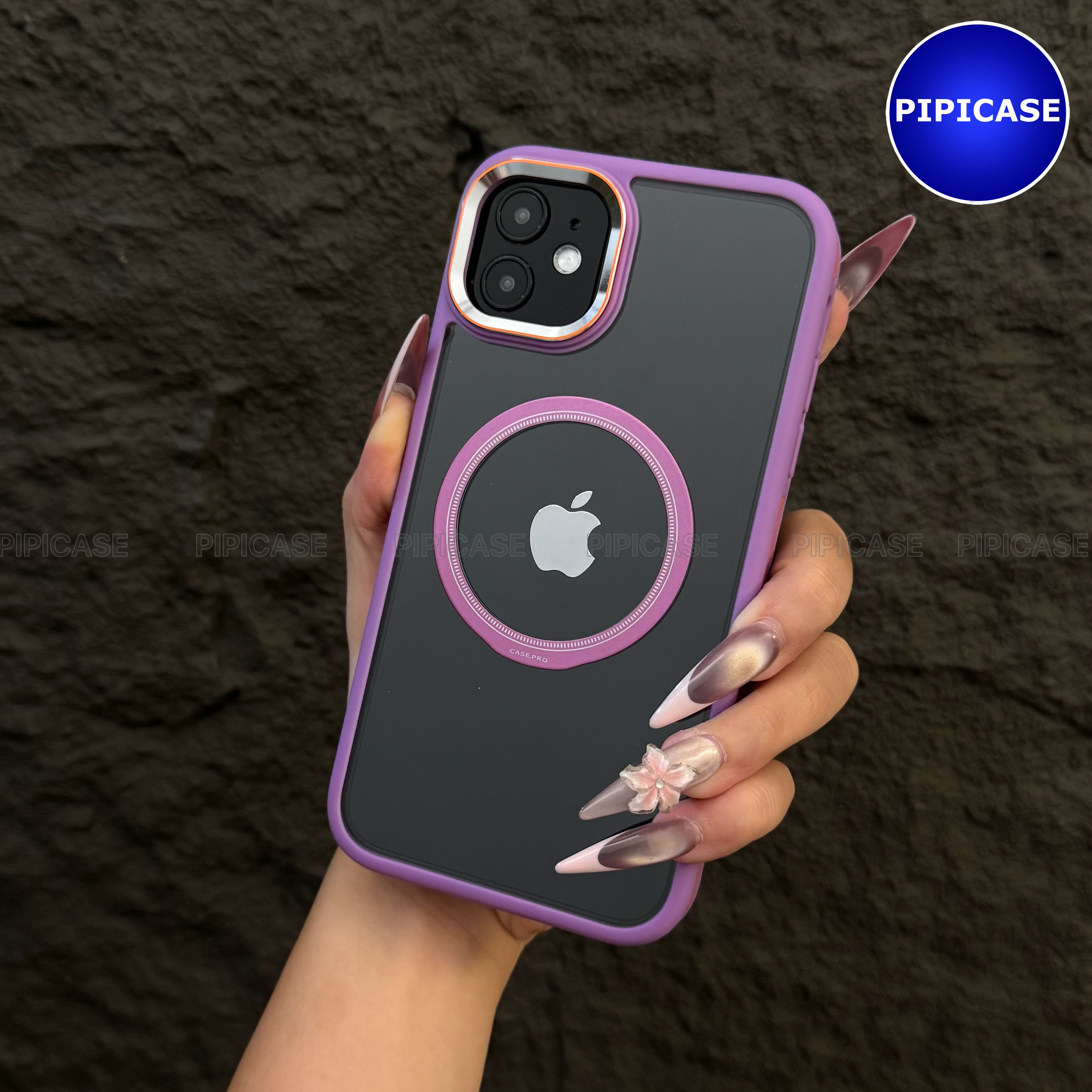 Ốp Lưng iPhone 12 - Wigu - Tím_thumbnail_3
