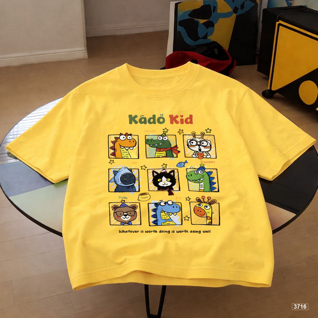 Áo thun bé gái form rộng mùa hè đáng yêu Kado 3716_thumbnail_6