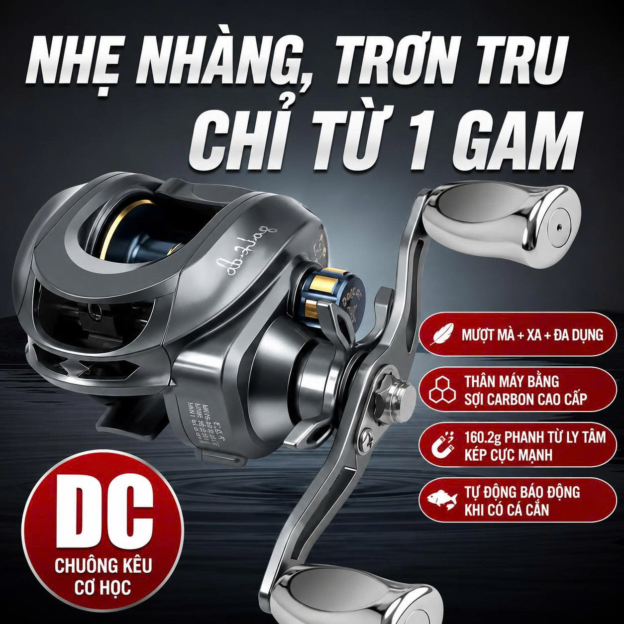 Máy Câu Ngang Wali Golf DC