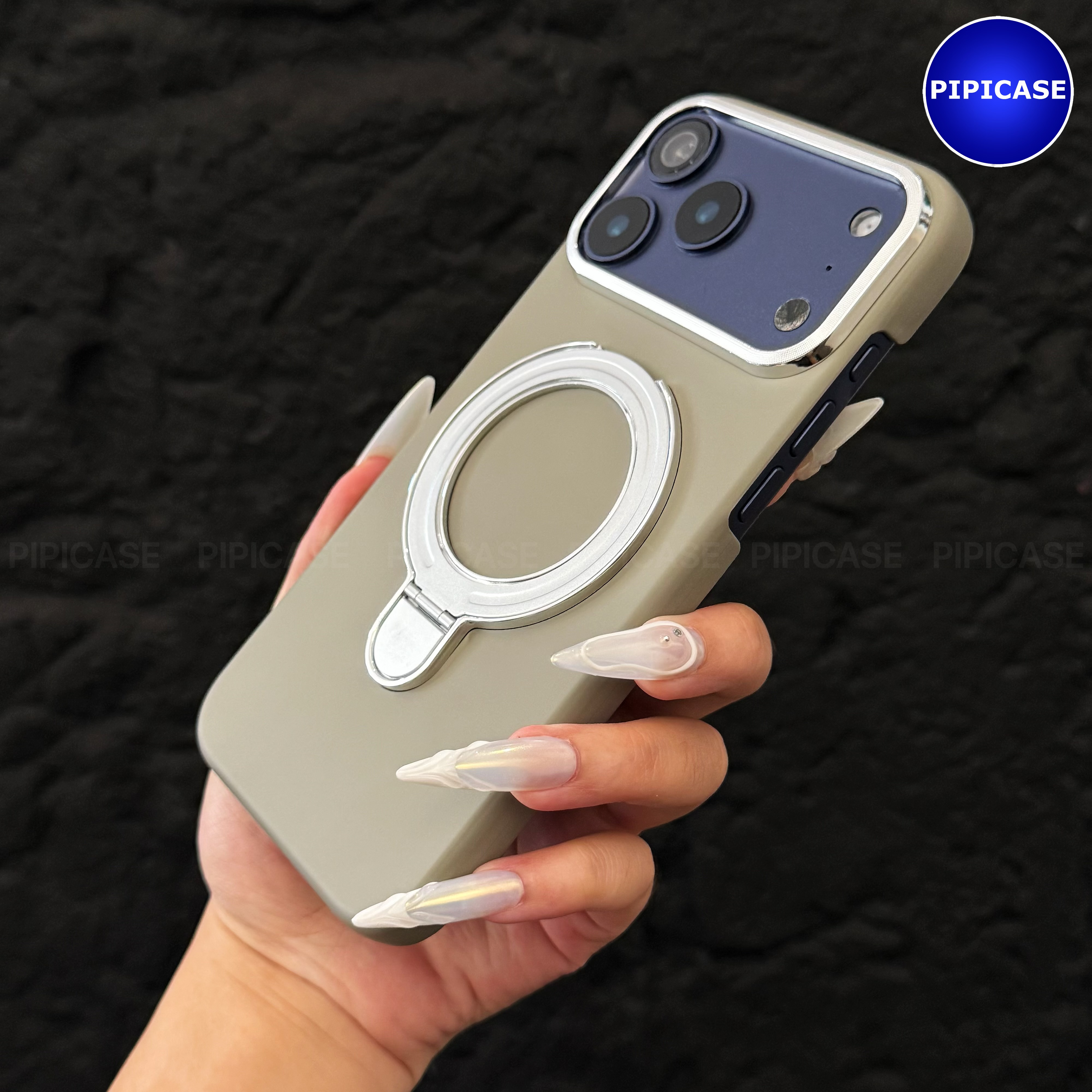 Ốp Lưng iPhone 17 Pro Max - Titan Force - Xám_thumbnail_20