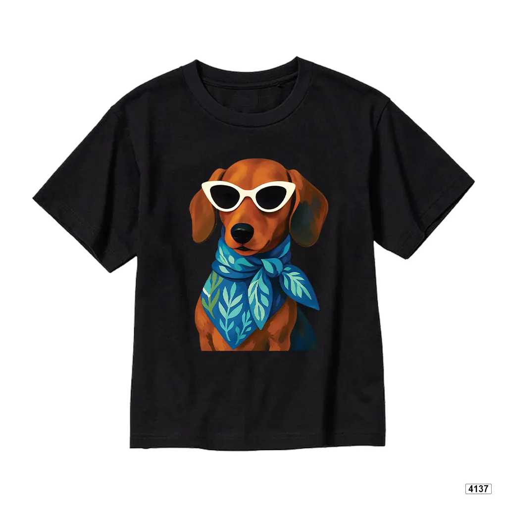 Áo thun bé trai bé gái cún Dachshund Kado 4137_thumbnail_7