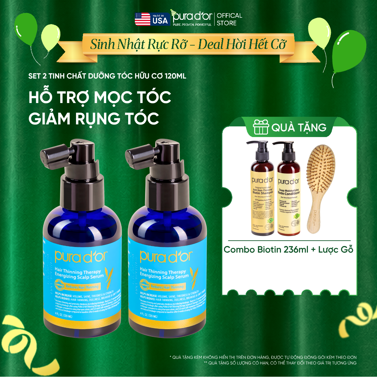 Set 2 Tinh chất hữu cơ Therapy Energizing Scalp Giúp trẻ hóa da đầu - Giảm rụng tóc, mọc tóc chắc khỏe 120ml