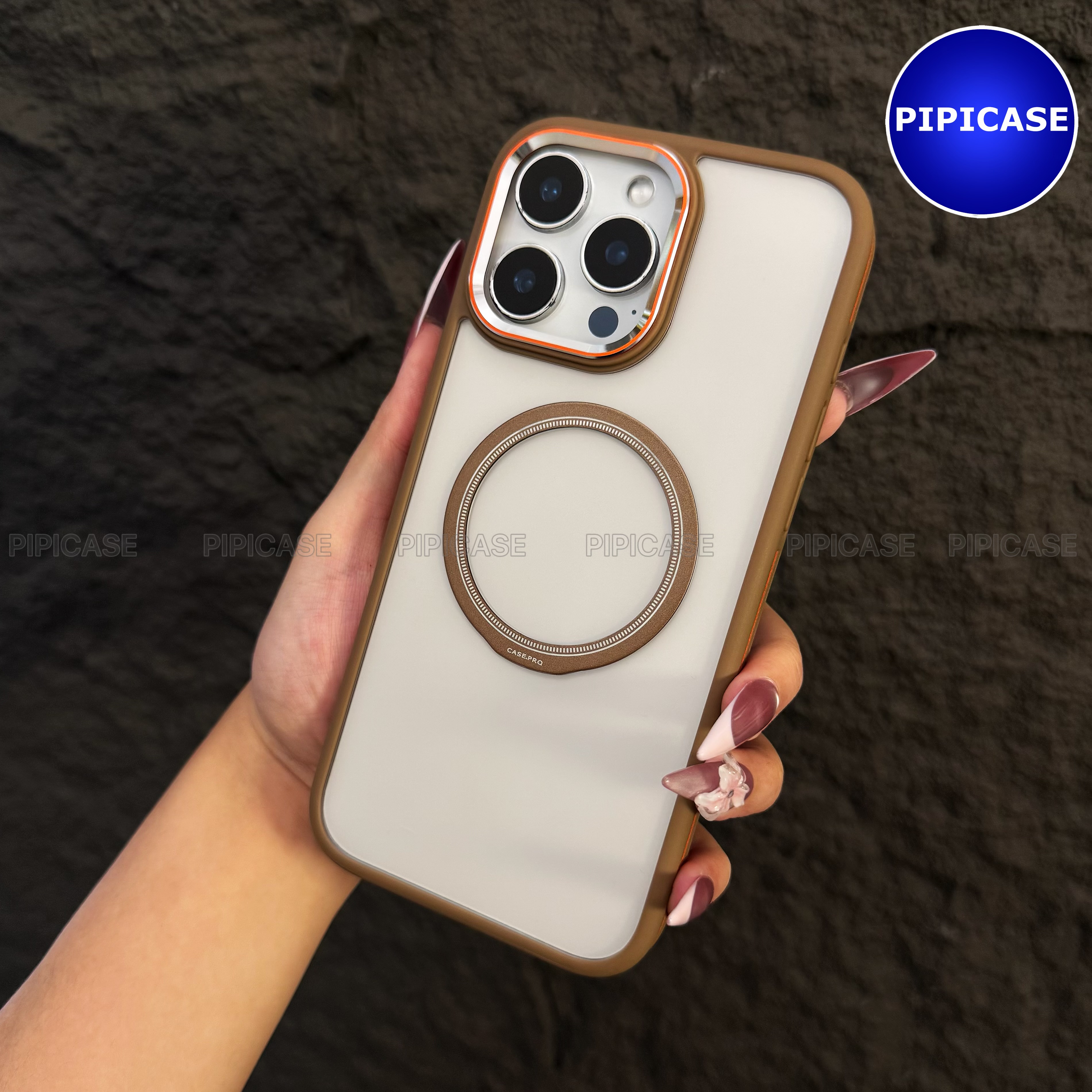 Ốp Lưng iPhone 16 Pro Max - Wigu - Nâu_thumbnail_17