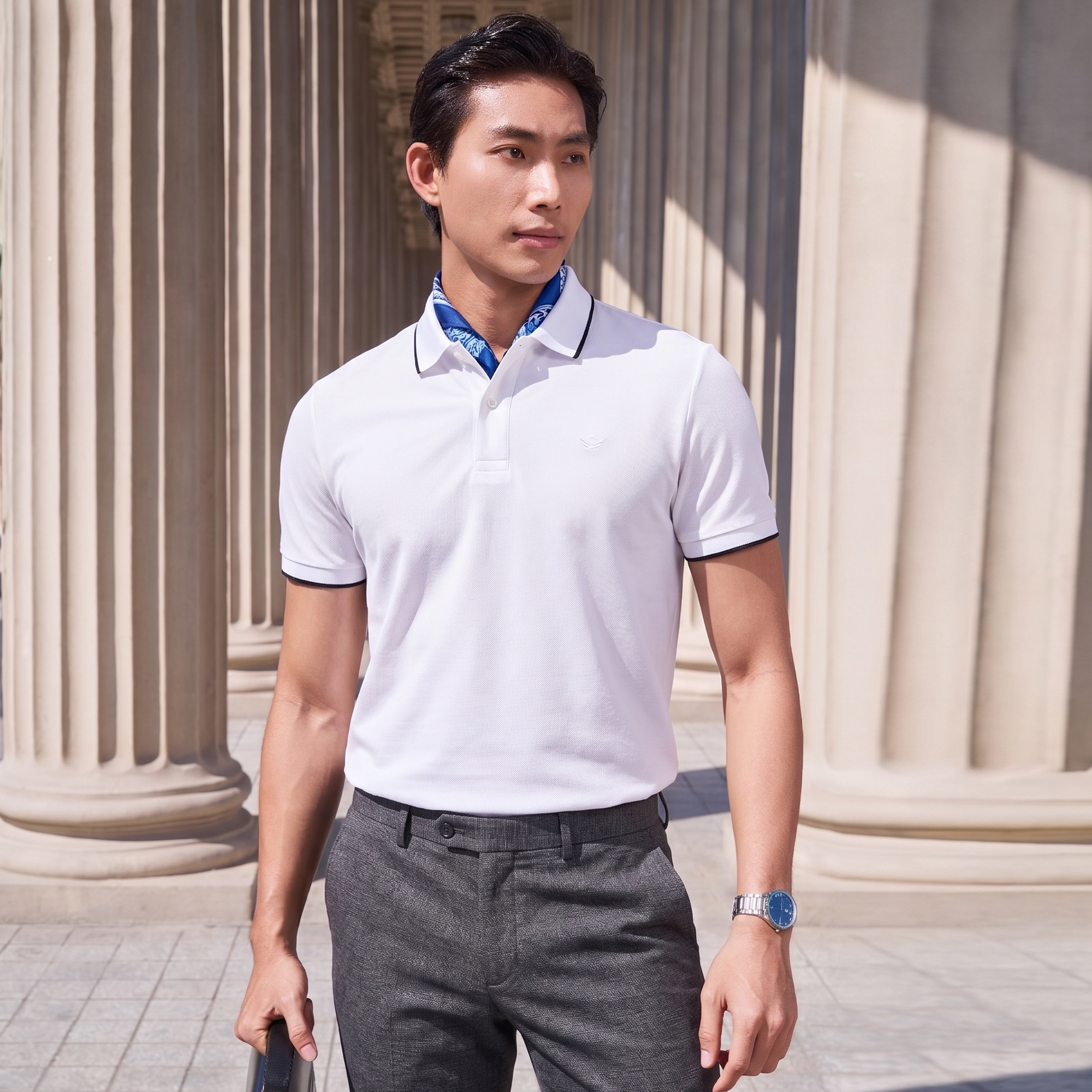 Áo Polo Nam Cotton Overcome Regularfit  OPL603