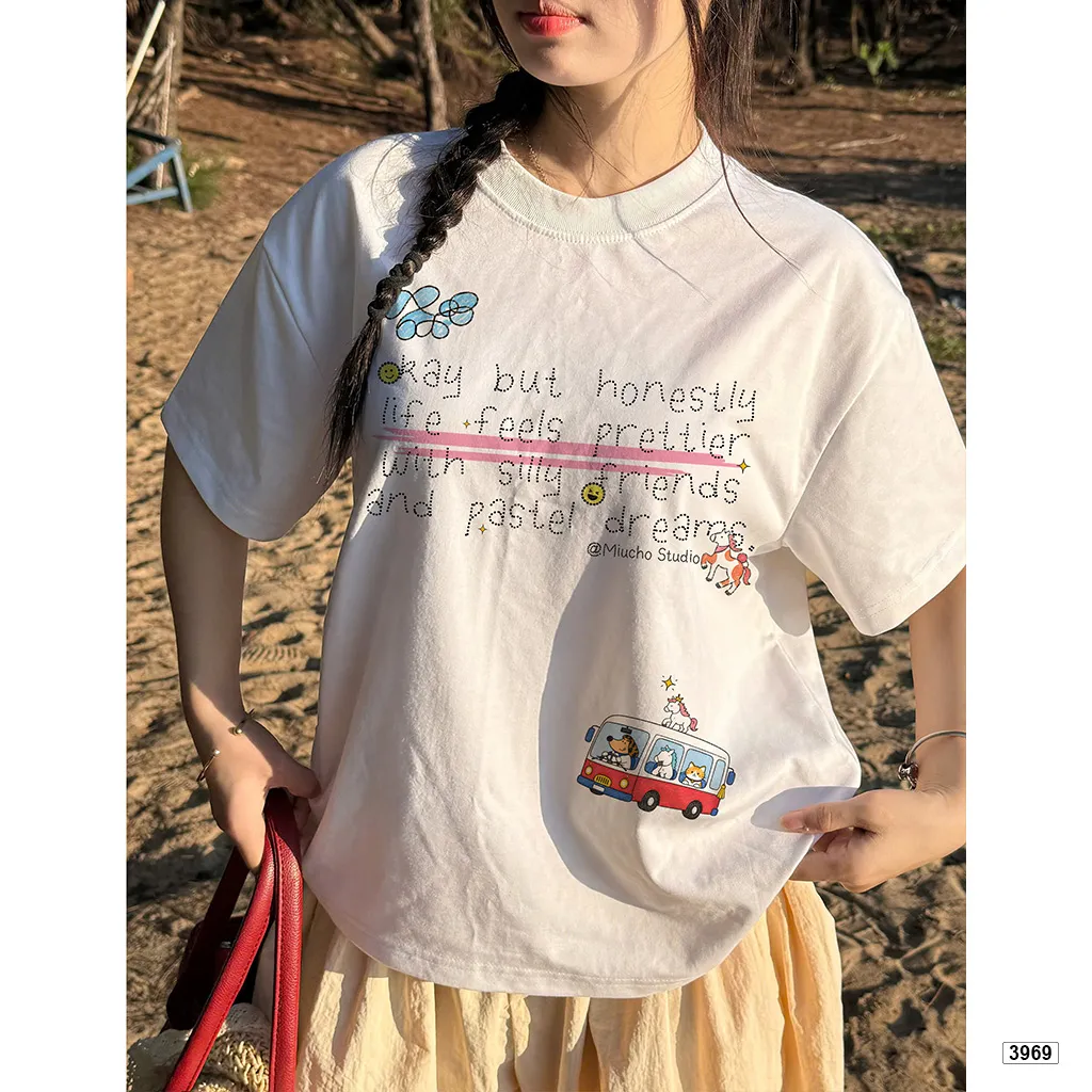 Áo thun nữ form boxy phong cách dễ thương Miucho 3969_thumbnail_3