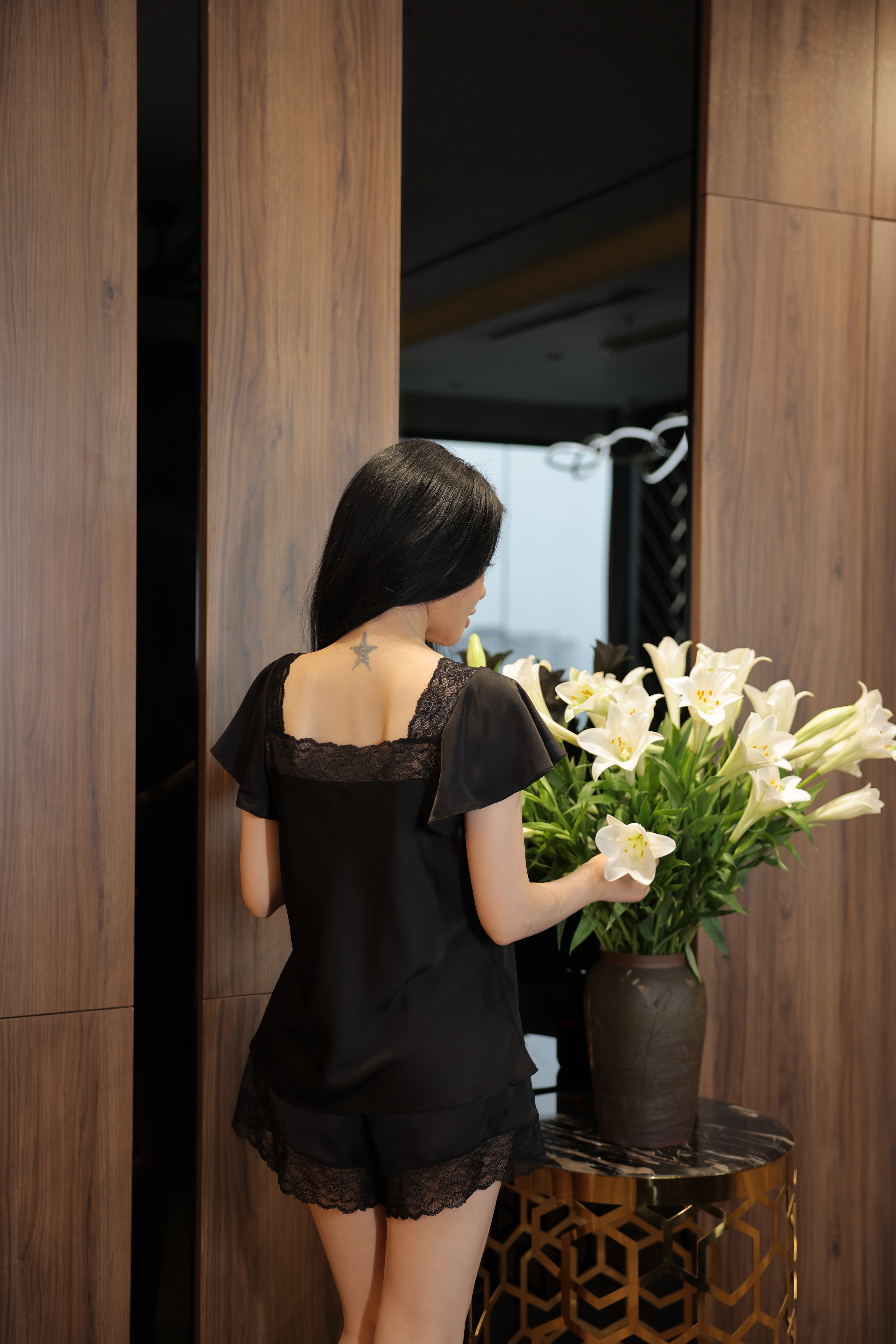 Bộ Lụa Áo Cộc Quần Cộc BN683_thumbnail_3