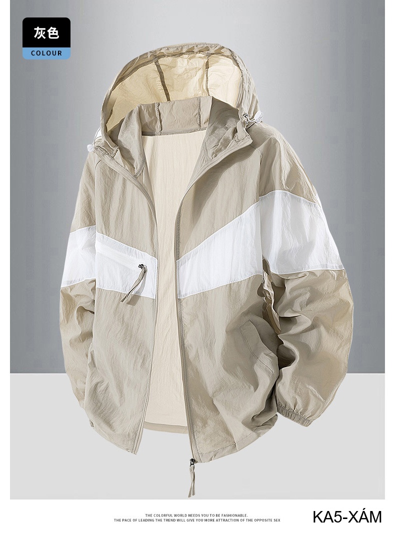 KA5 - Áo Khoác Chống Nắng Mùa Hè 2025 Phong Cách Nhật Bản, Thoáng Khí, Có Mũ, Size Lớn_thumbnail_21