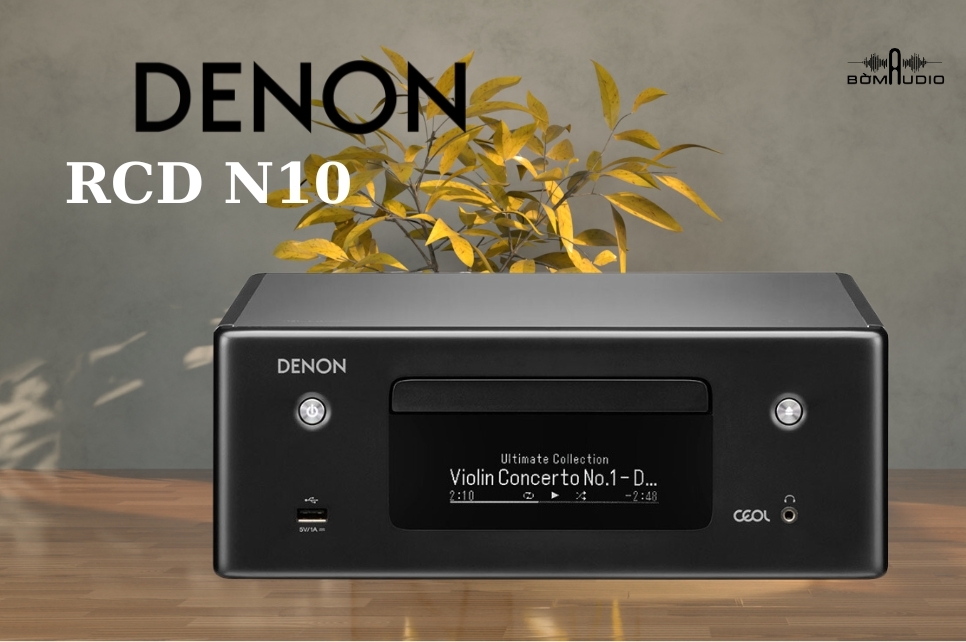 Amply kiêm đầu CD Denon RCD-N10