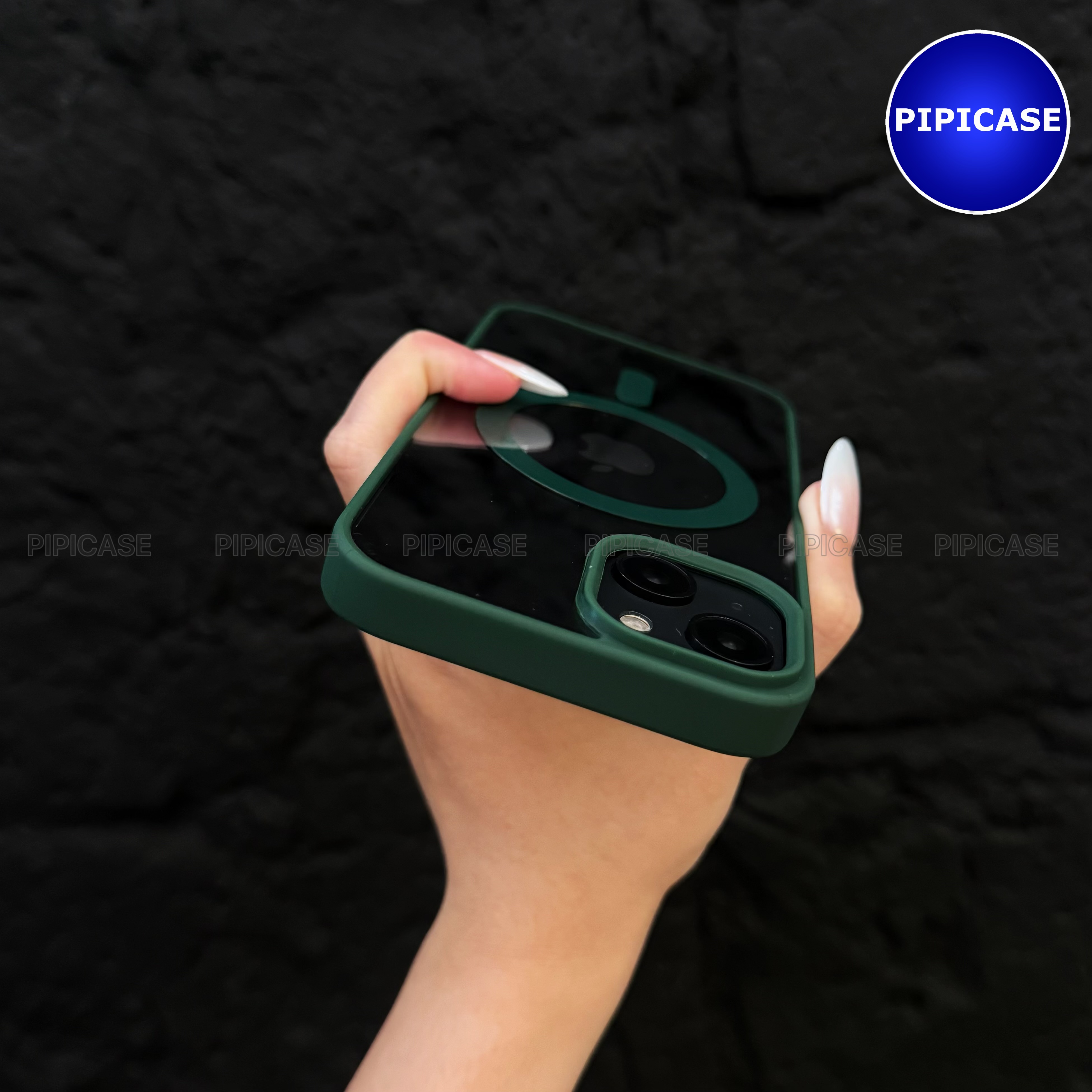 Ốp Lưng iPhone 15 Plus - Chic - Xanh Lá_thumbnail_5