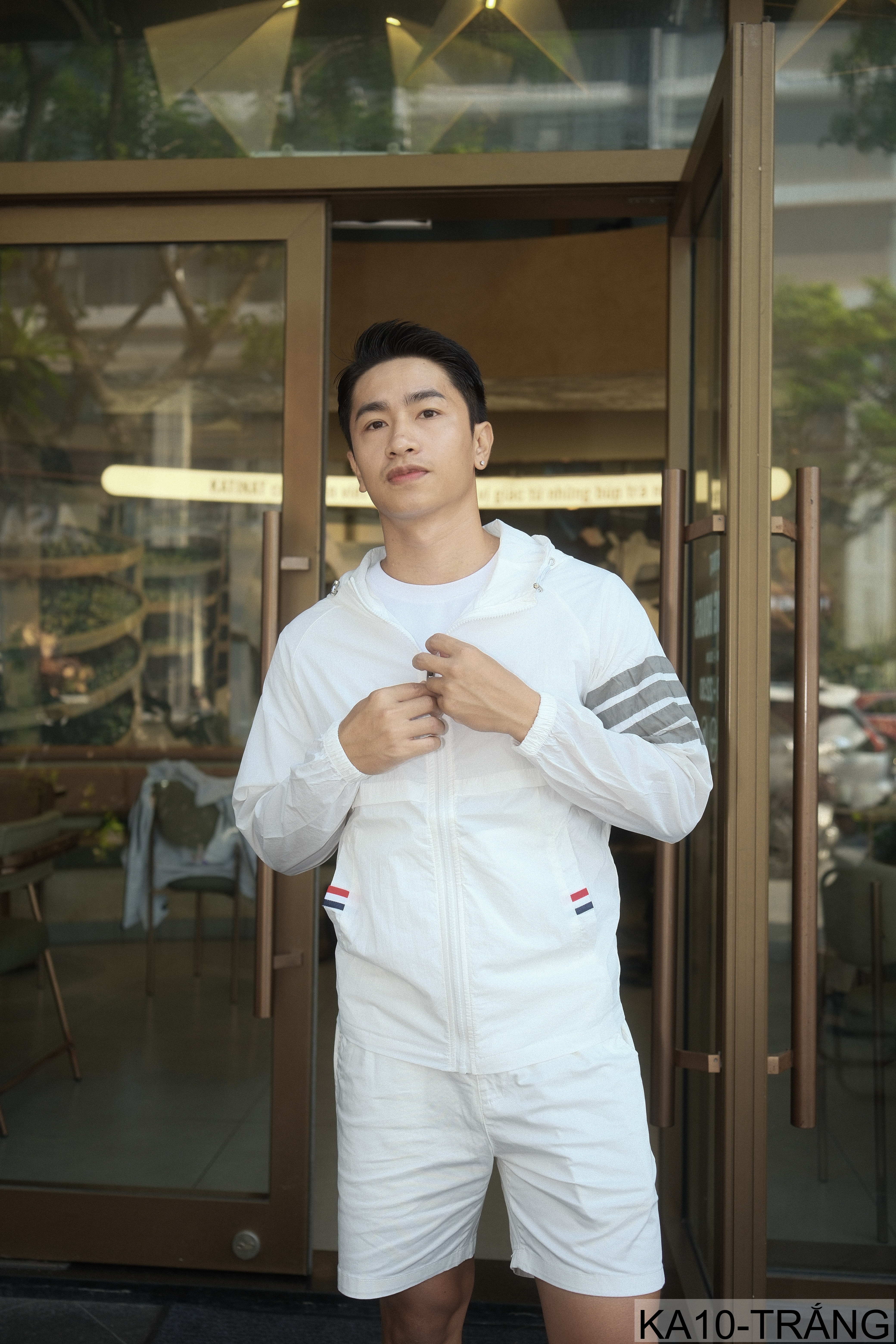 KA10 - Áo chống nắng nam nữ siêu mỏng thoáng khí, form rộng, tay dài có mũ, 3 màu xanh đậm trắng xám_thumbnail_12
