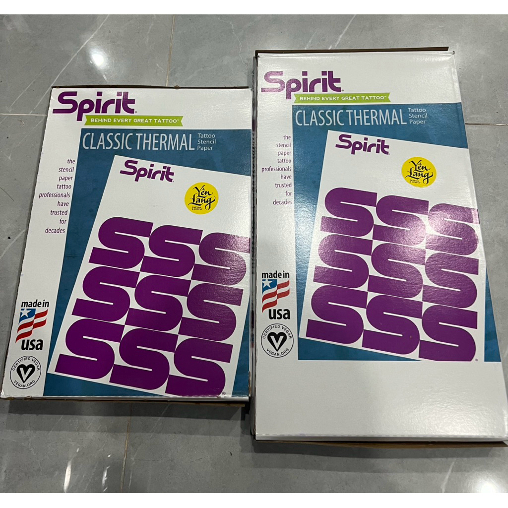 Giấy than SPIRIT CLASSIC THERMAL (A4) - Giấy than nhiệt 4 lớp - (Hộp 100 tờ) - Made in USA
