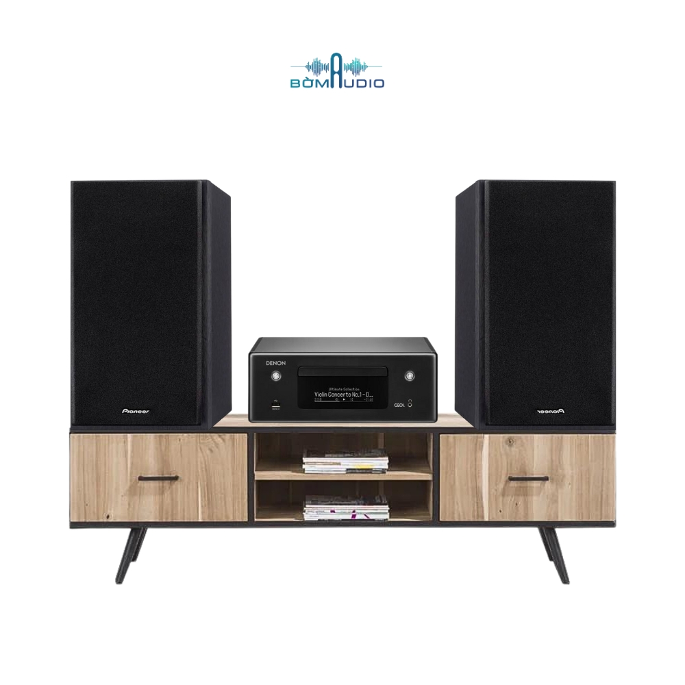 Combo Amply Kiêm CD DENON RCD-N10 + Loa PIONEER HM76 - B113_thumbnail_1