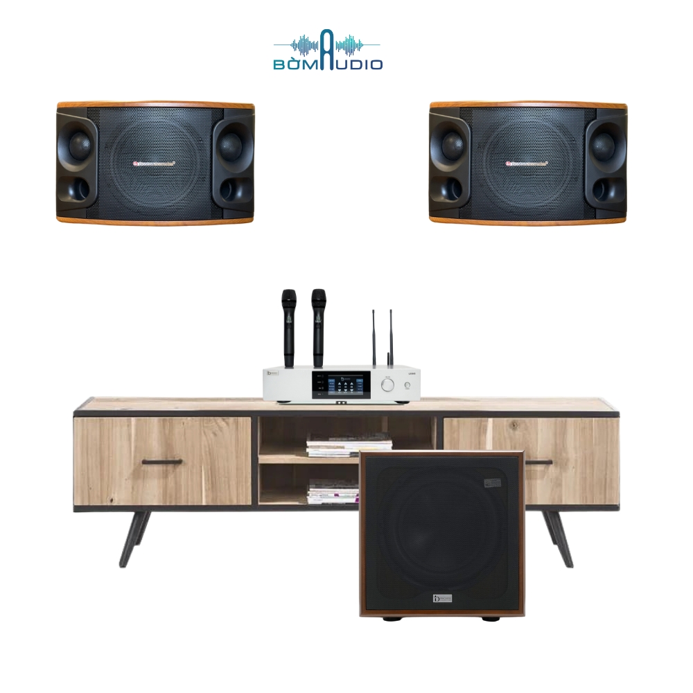 Combo Loa Karaoke BOSTON ACOUSTICS MD510 + Amply DBACOUTIC LX-H5 + Loa Subwoofer DBACOUSTIC KS312SA - B318_thumbnail_1