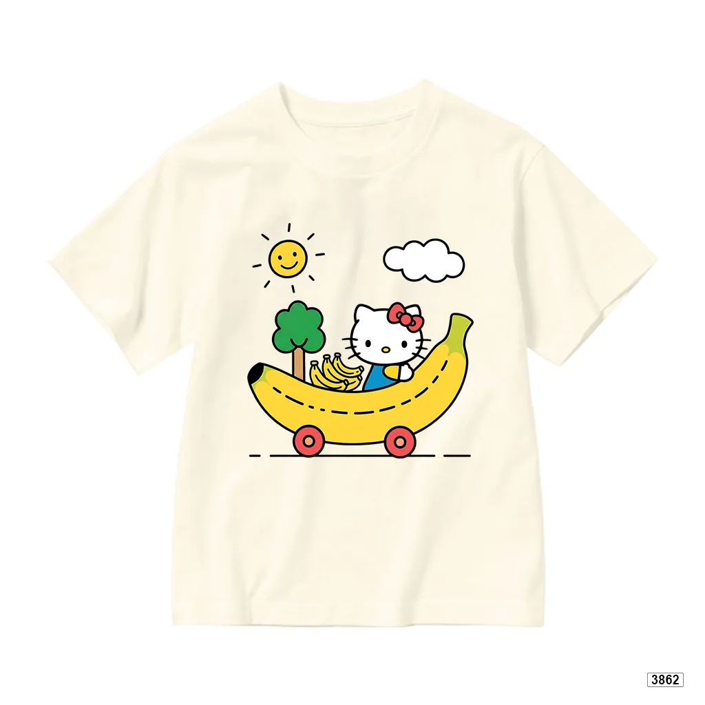 Áo thun bé gái form rộng Kittie Banana Kado 3862_thumbnail_9